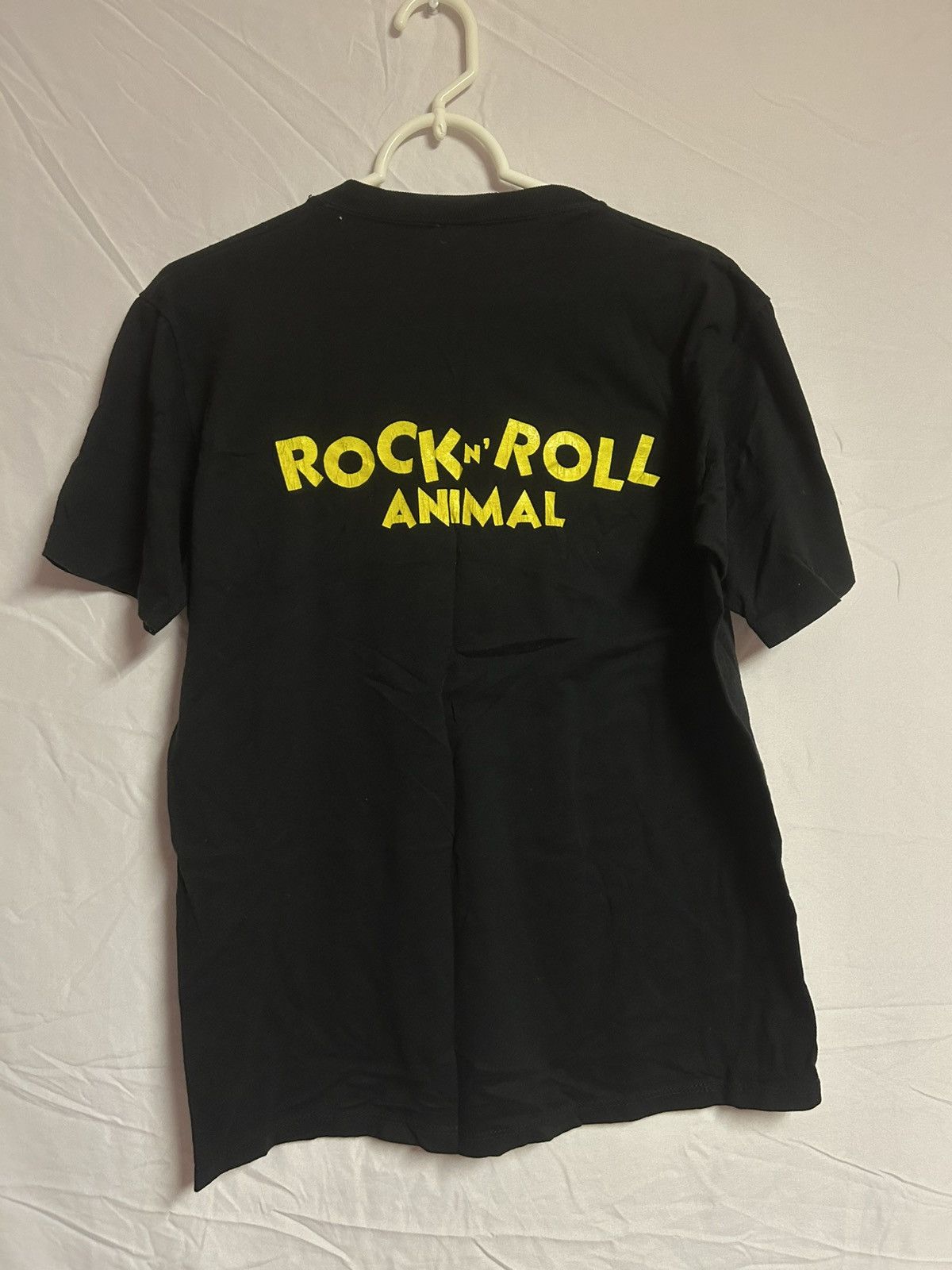 Vintage Vintage 97GTRfm Miami Radio Station Monkey w/ Guitar Tshirt Size US L / EU 52-54 / 3 - 5 Thumbnail