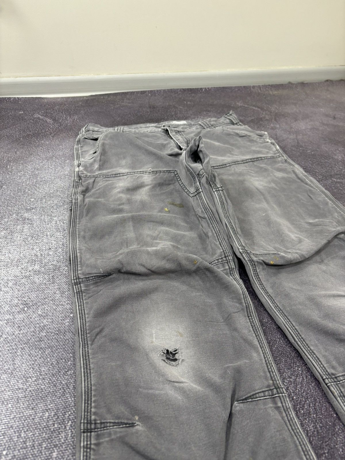 Carhartt Vintage Carhartt Double Knee USA Hype Y2K Work Pants Size US 32 / EU 48 - 13 Thumbnail