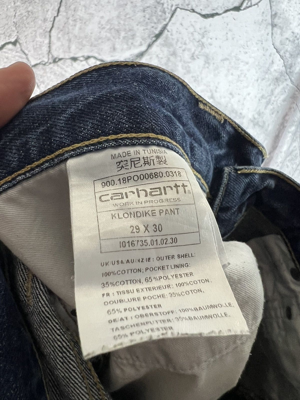 Carhartt Vintage Carhartt 29/32 Klondike Denim Blue Y2K Jeans Pants Size US 32 / EU 48 - 5 Thumbnail