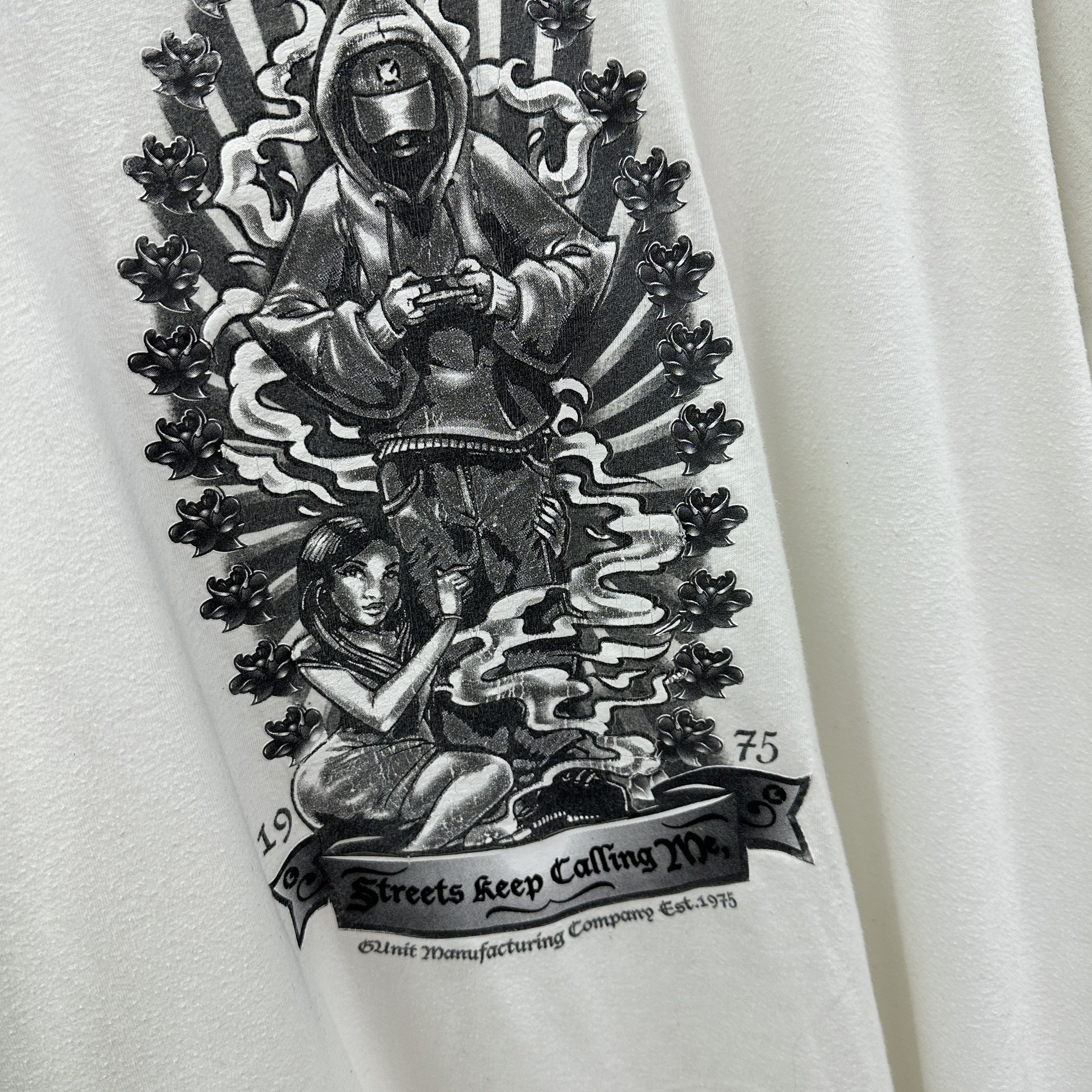 50 Cent Vintage 90’s Rare G unit Streets keep calling me OG 50c tee Size US XL / EU 56 / 4 - 7 Thumbnail