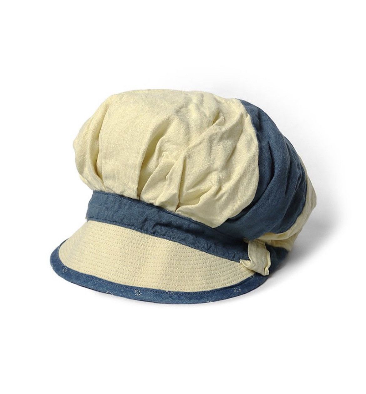 Kapital Kapital Linen 2TONE PIZZA HAT Size ONE SIZE - 1 Preview