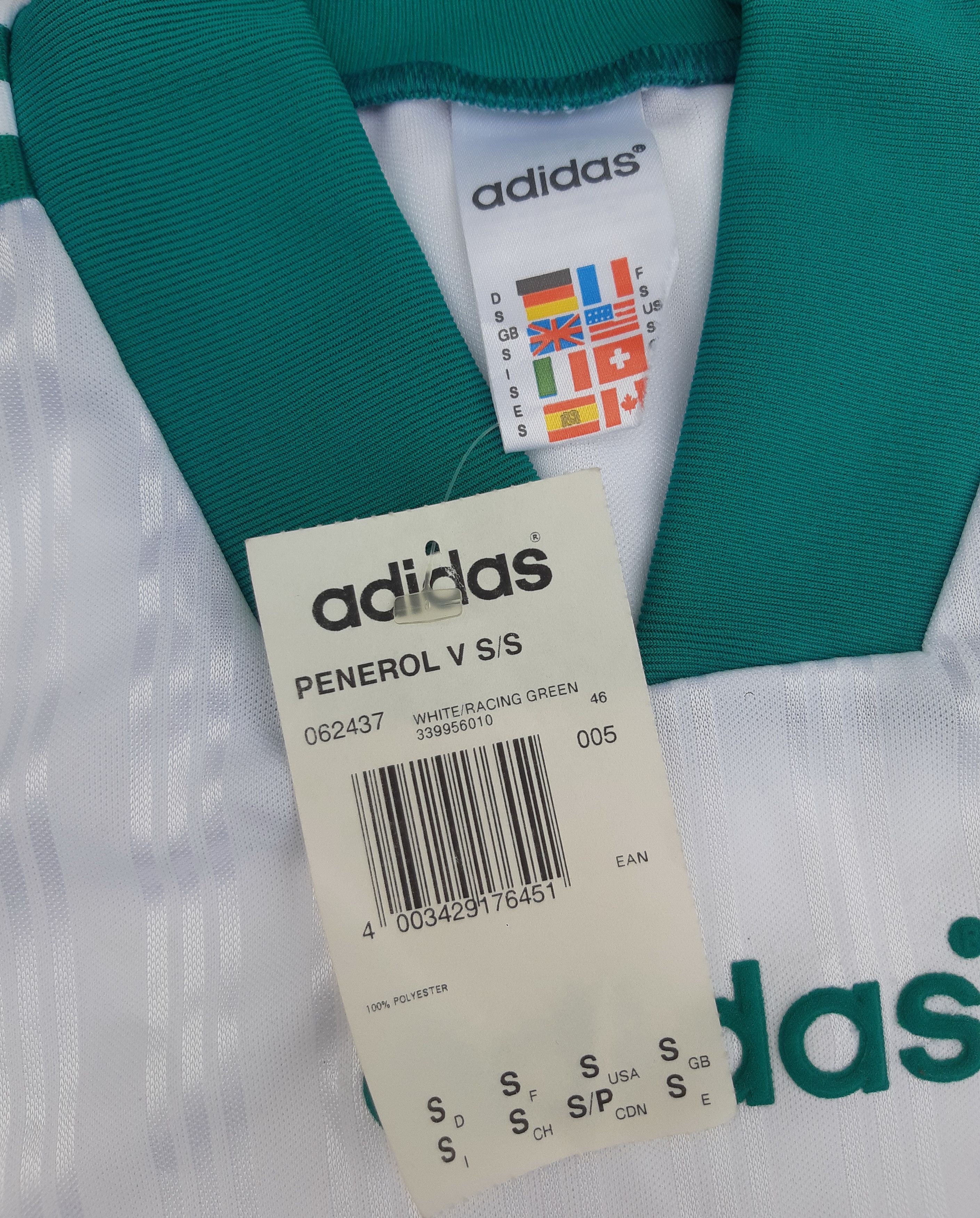 Adidas 90s ADIDAS Penerol Soccer Jersey made in Italy size S NWT Size US S / EU 44-46 / 1 - 4 Thumbnail