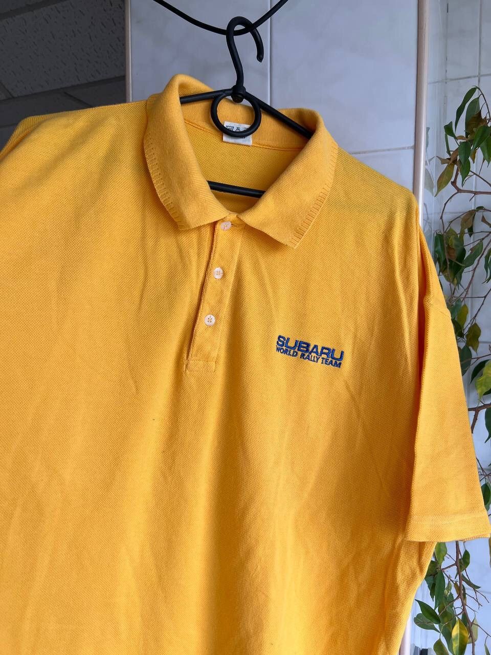 Japanese Brand × Vintage 90s Vintage Subaru World Rally Team Staff Racing Polo Shirt Size US L / EU 52-54 / 3 - 2 Thumbnail