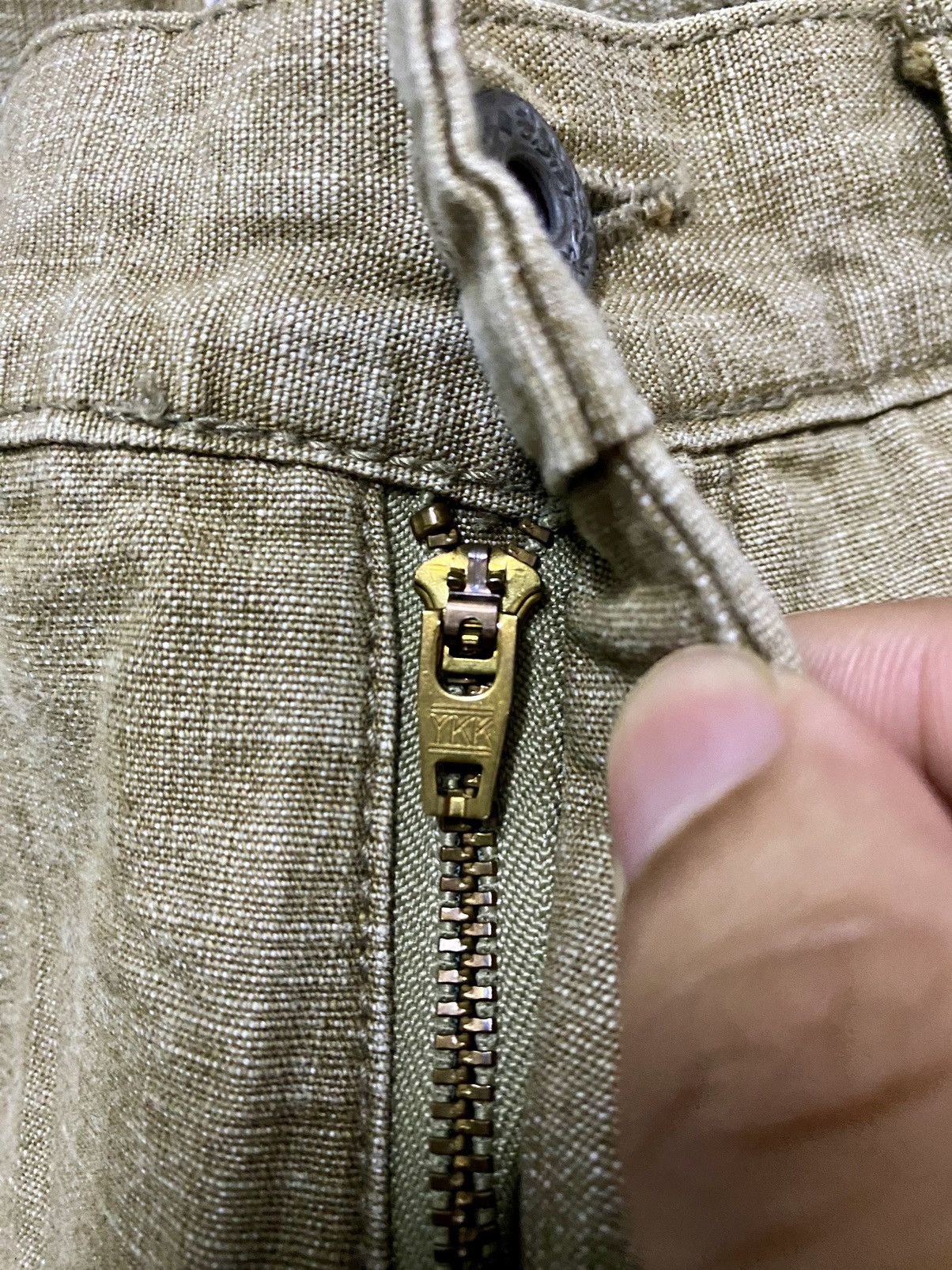 Kapital 🔥OG🔥Rare vintage Kapital Brown Flare Monkey pants Size US 29 - 8 Thumbnail