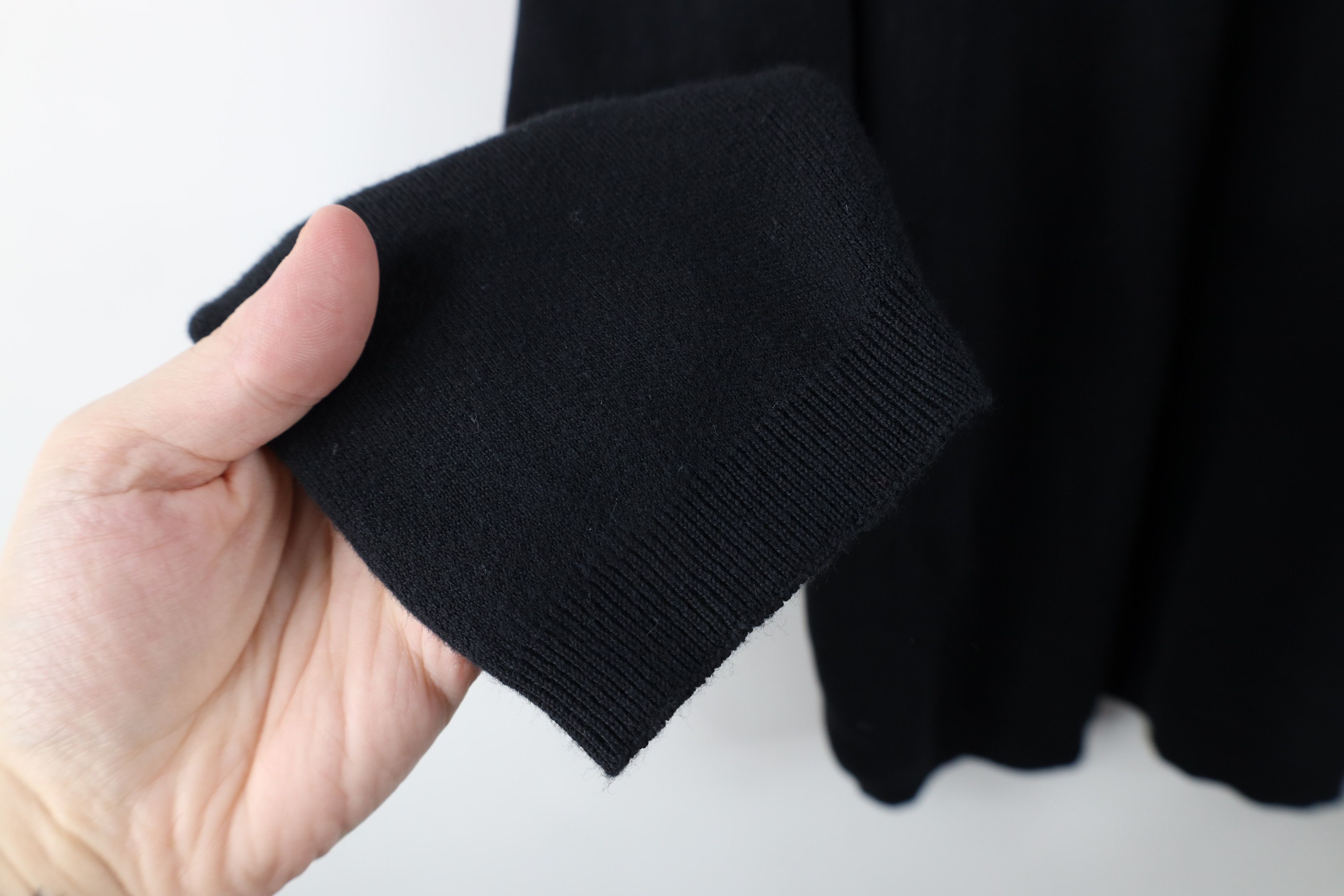 Eddie Bauer × Vintage Deadstock Vintage 90s Eddie Bauer Knit Sweater Black USA Size S / US 4 / IT 40 - 6 Thumbnail