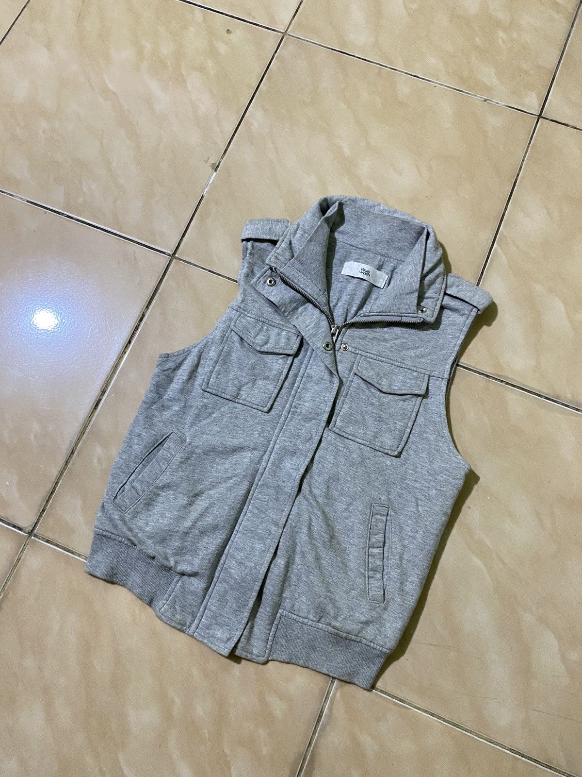 Yasuyuki Ishii VEST BLUEWASH AVANT GARDE STYLE Size US S / EU 44-46 / 1 - 3 Thumbnail