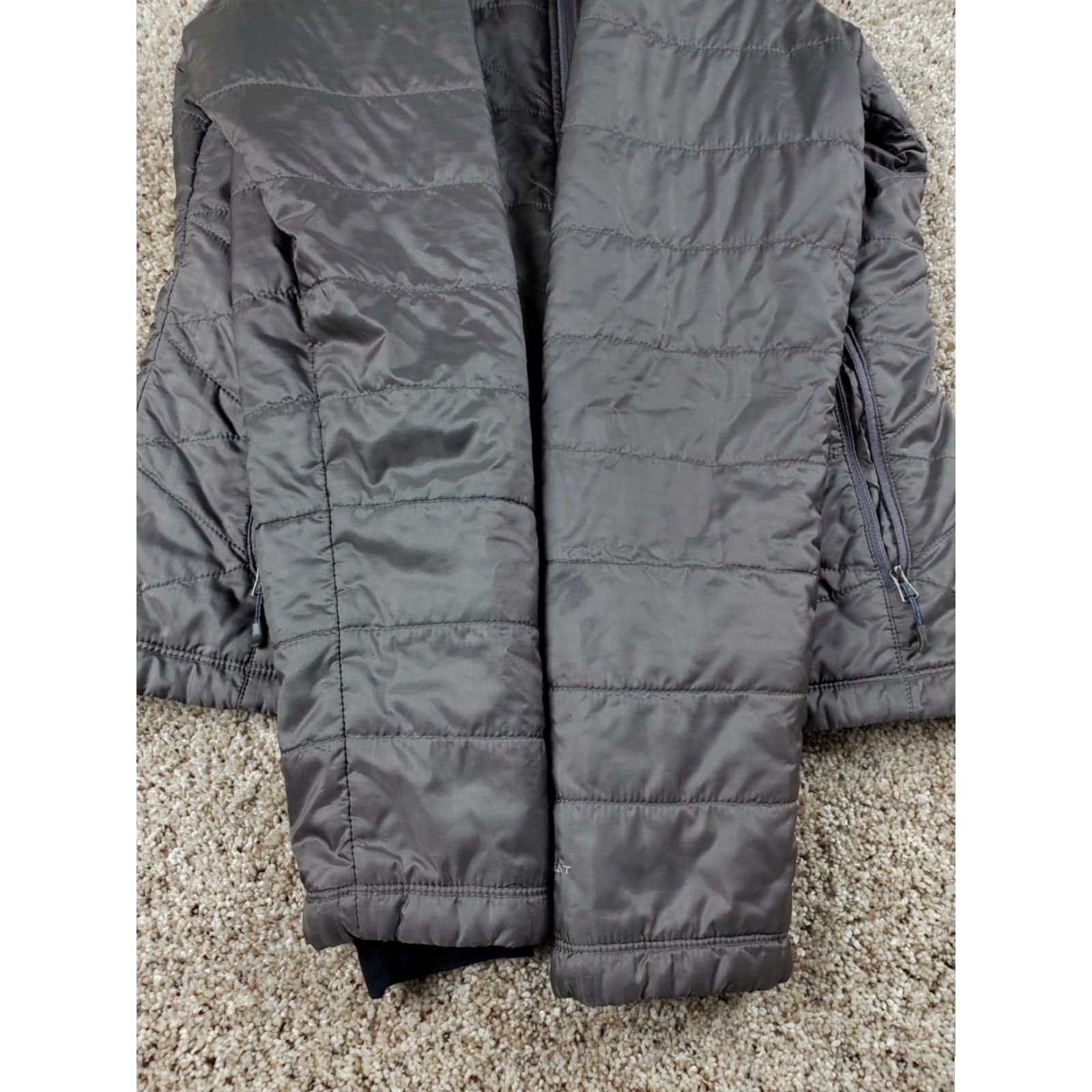 Vintage Columbia Jacket Women M Gray Mighty Lite III Omni-Heat Full Zip Size M / US 6-8 / IT 42-44 - 4 Thumbnail