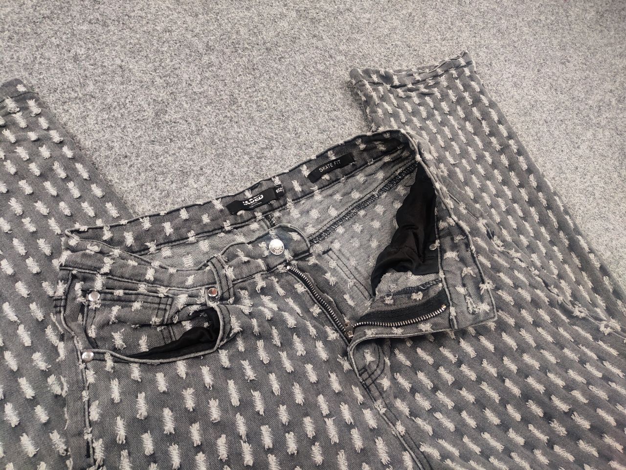 Jaded London Vintage Jaded London Baggy Distressed Denim Jeans Y2K LGB Size US 32 / EU 48 - 9 Thumbnail