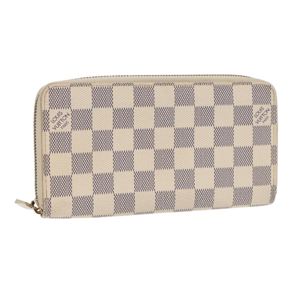 Louis Vuitton Portefeuille Zippy White Canvas Wallet (Pre-Owned) Size ONE SIZE - 1 Thumbnail