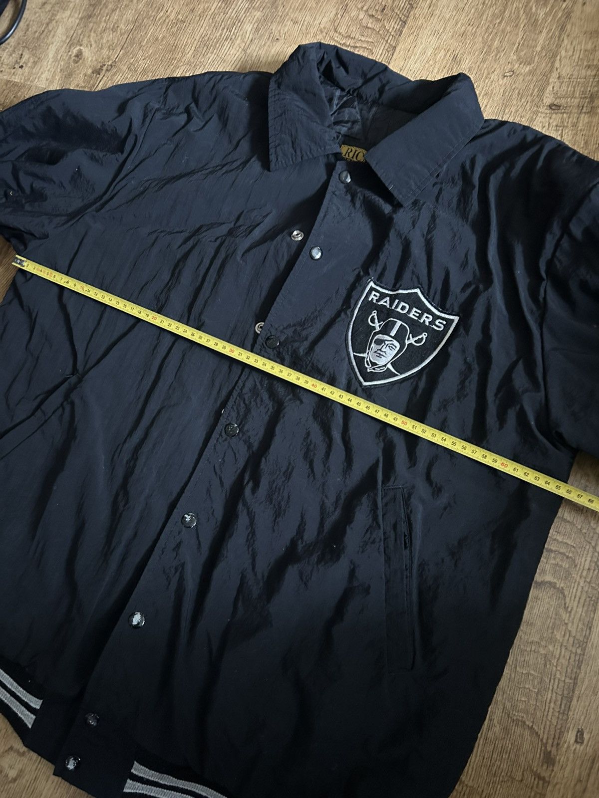 NFL Vintage Los Angeles Raiders NFL Coach Jacket Big Back Logo Size US L / EU 52-54 / 3 - 19 Thumbnail