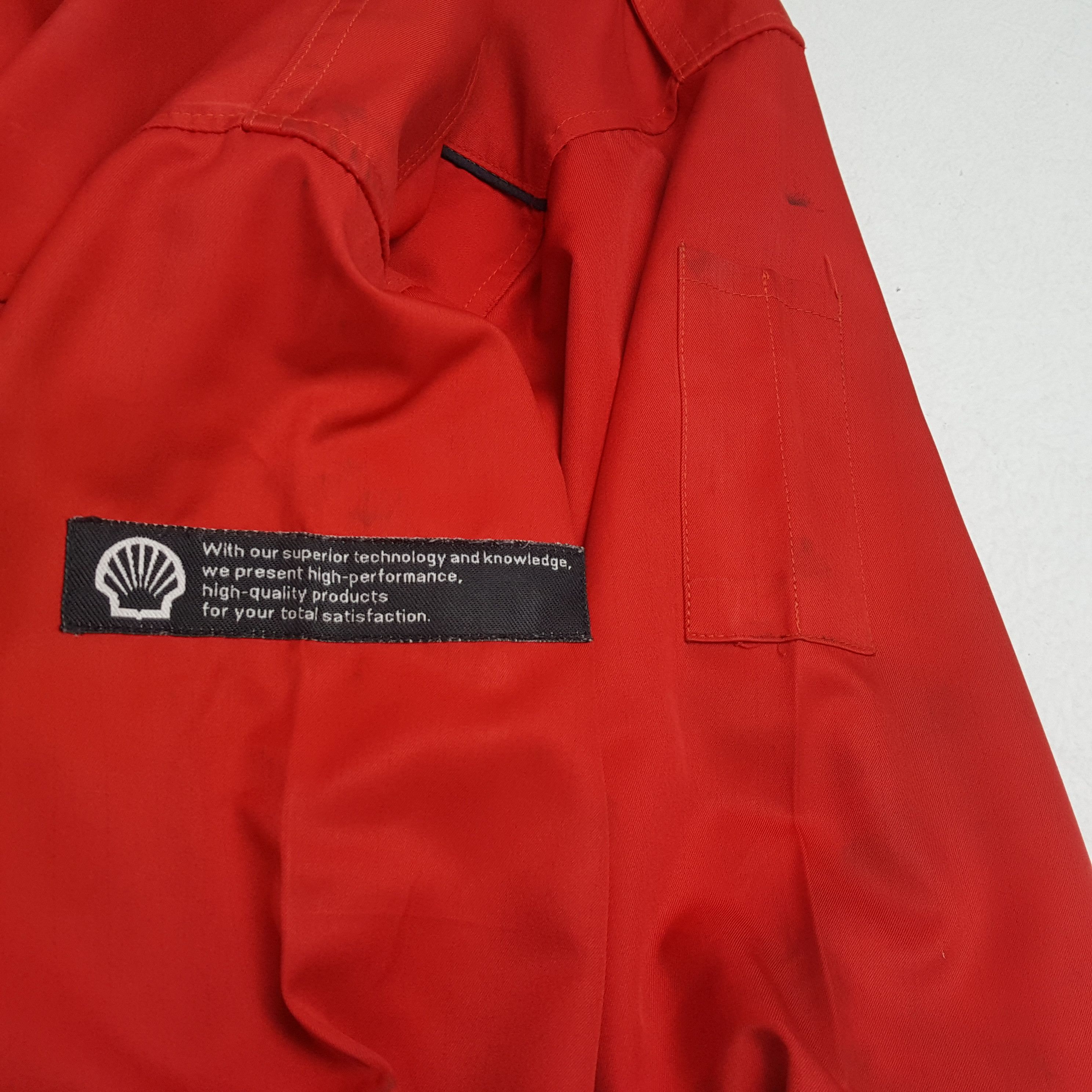 Ferrari × Vintage Vintage SHELL FORMULA 1 Ferrari Racing Team Jacket Size US L / EU 52-54 / 3 - 7 Thumbnail