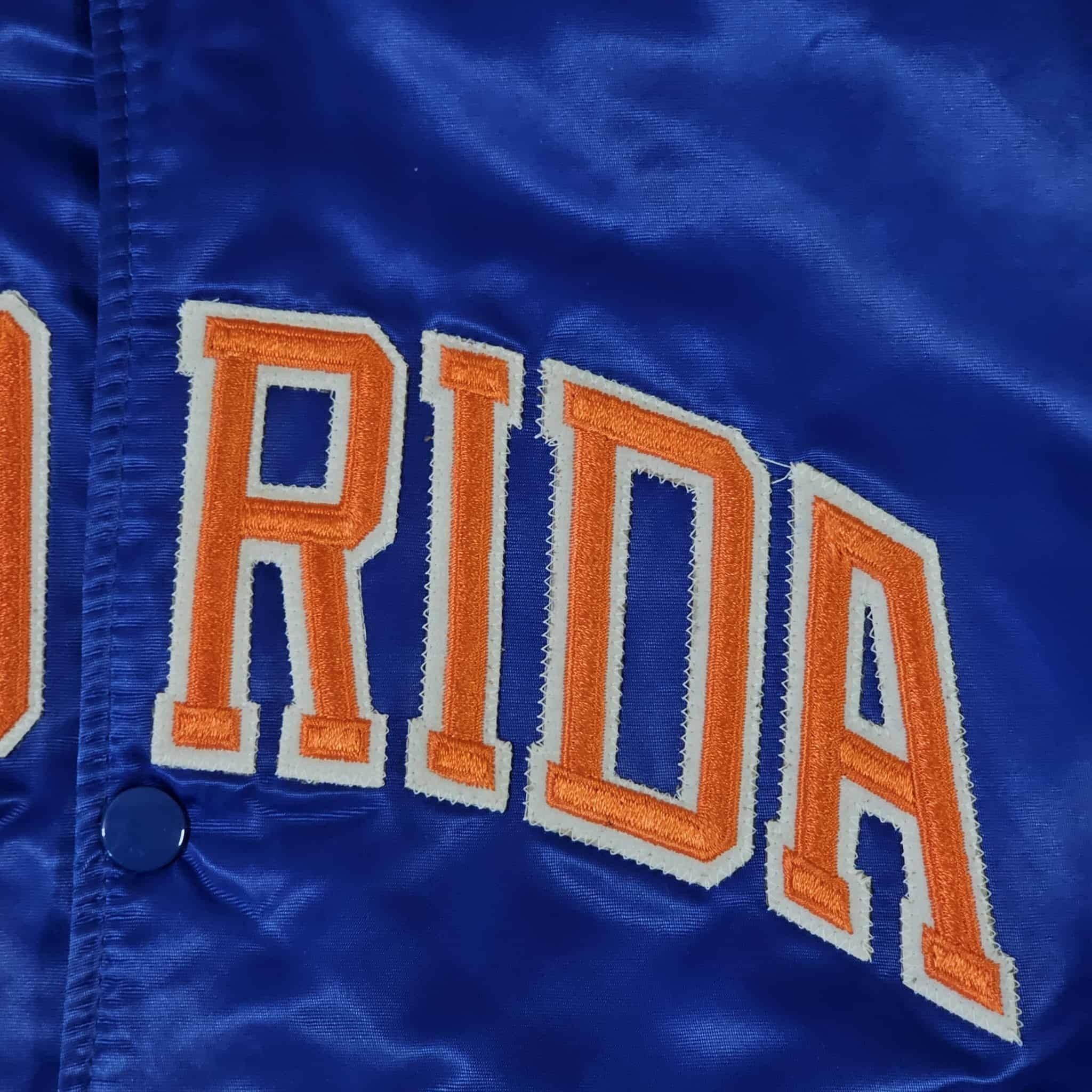 Vintage Florida Gators Vintage 80s Starter Satin Bomber Jacket Size US M / EU 48-50 / 2 - 5 Thumbnail