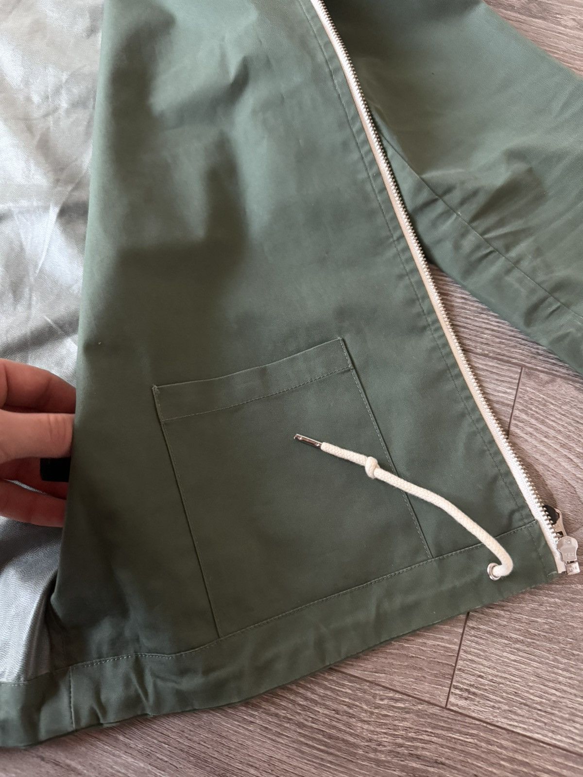 Samsoe Samsoe Samsoe Samsoe Dalgarno Thyme Waxed Waterproof Jacket Size US L / EU 52-54 / 3 - 23 Thumbnail
