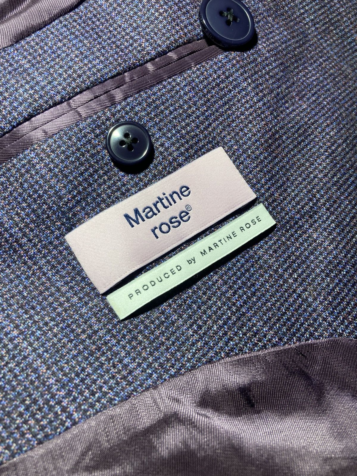 Martine Rose New AW21 Martine Rose Boxy Shoulder Jacket Wrap 48 Size 48R - 4 Thumbnail