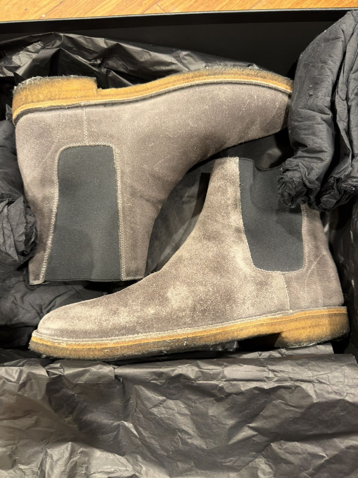 Saint Laurent Paris Nevada 20 chelsea boot 30 Size US 7.5 / EU 40-41 - 10 Thumbnail