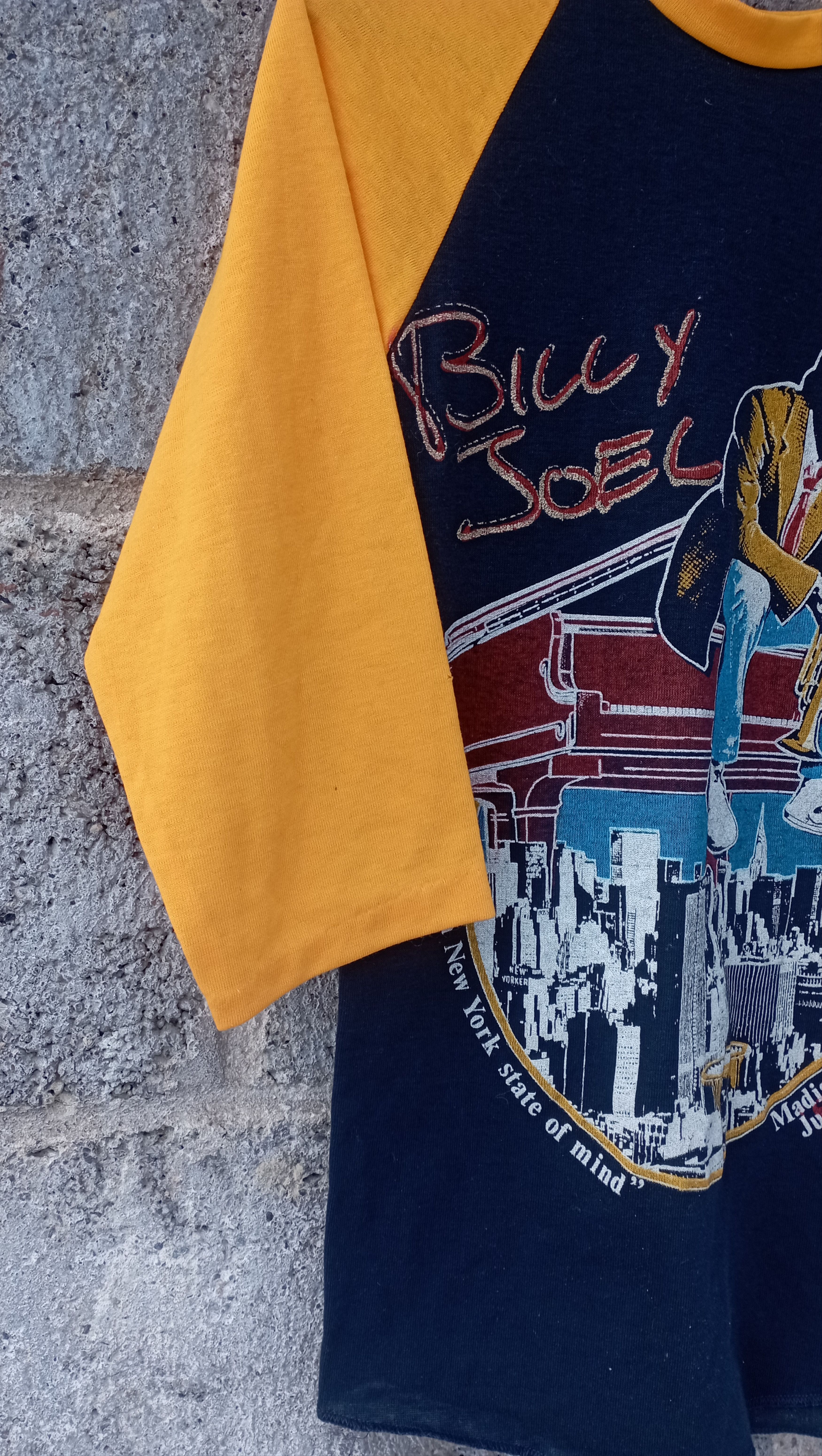Band Tees × Vintage Vintage Billy Single Stitch Shirt Size US S / EU 44-46 / 1 - 2 Thumbnail