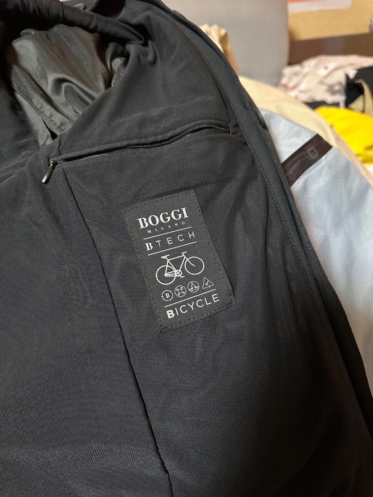 Boggi BOGGI MILANO B Tech Bicycle jacket Black Sz 46 Size 46R - 11 Thumbnail