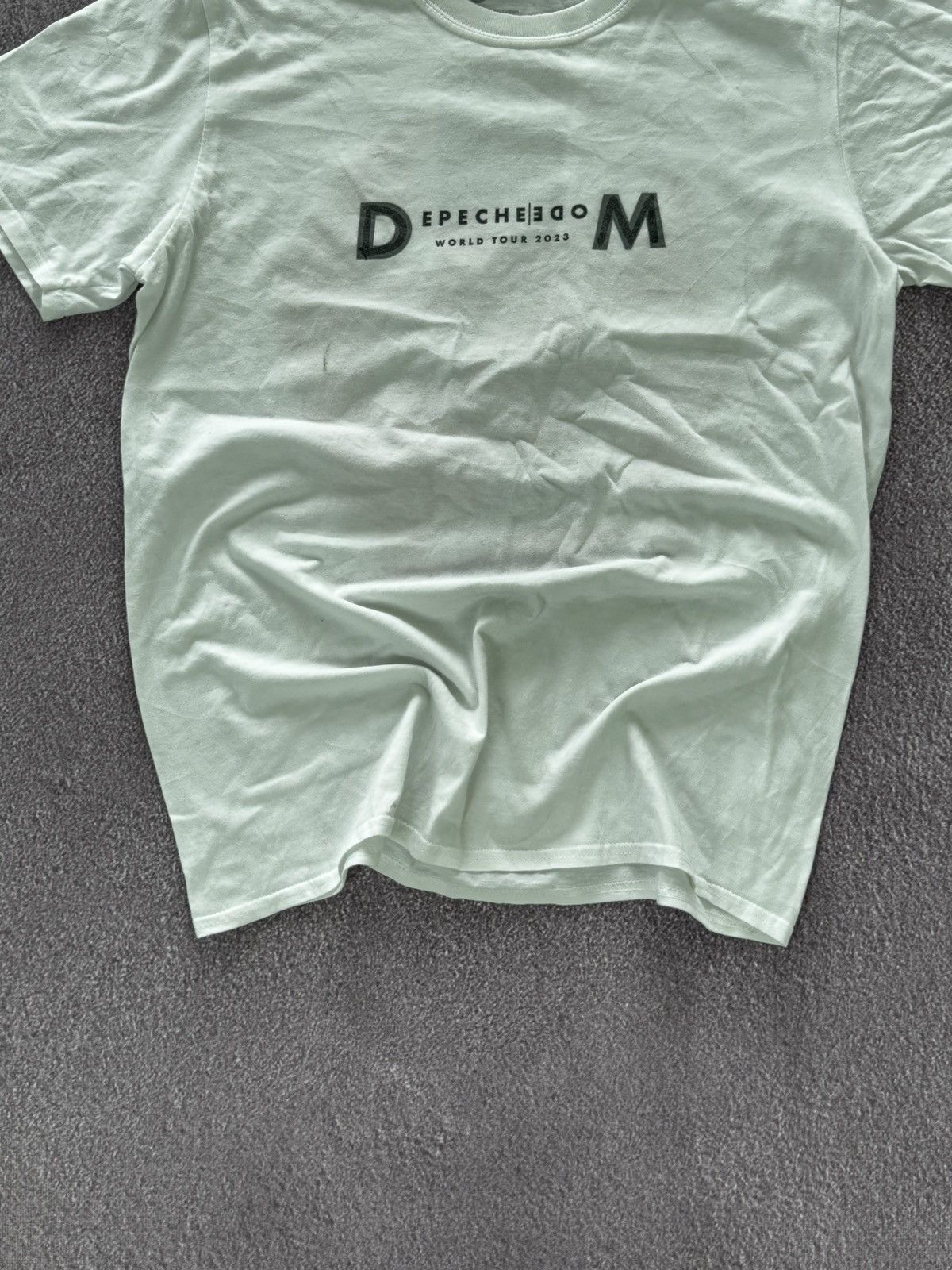 Band Tees VINTAGE 90S DEPECHE MODE T-SHIRT Size US M / EU 48-50 / 2 - 3 Thumbnail