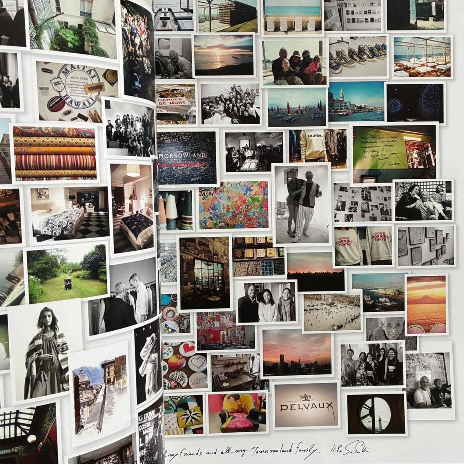 Acne Studios × Dries Van Noten × Vintage Tomorrow land 35th anniversary special Edition fashion Book Size ONE SIZE - 3 Thumbnail