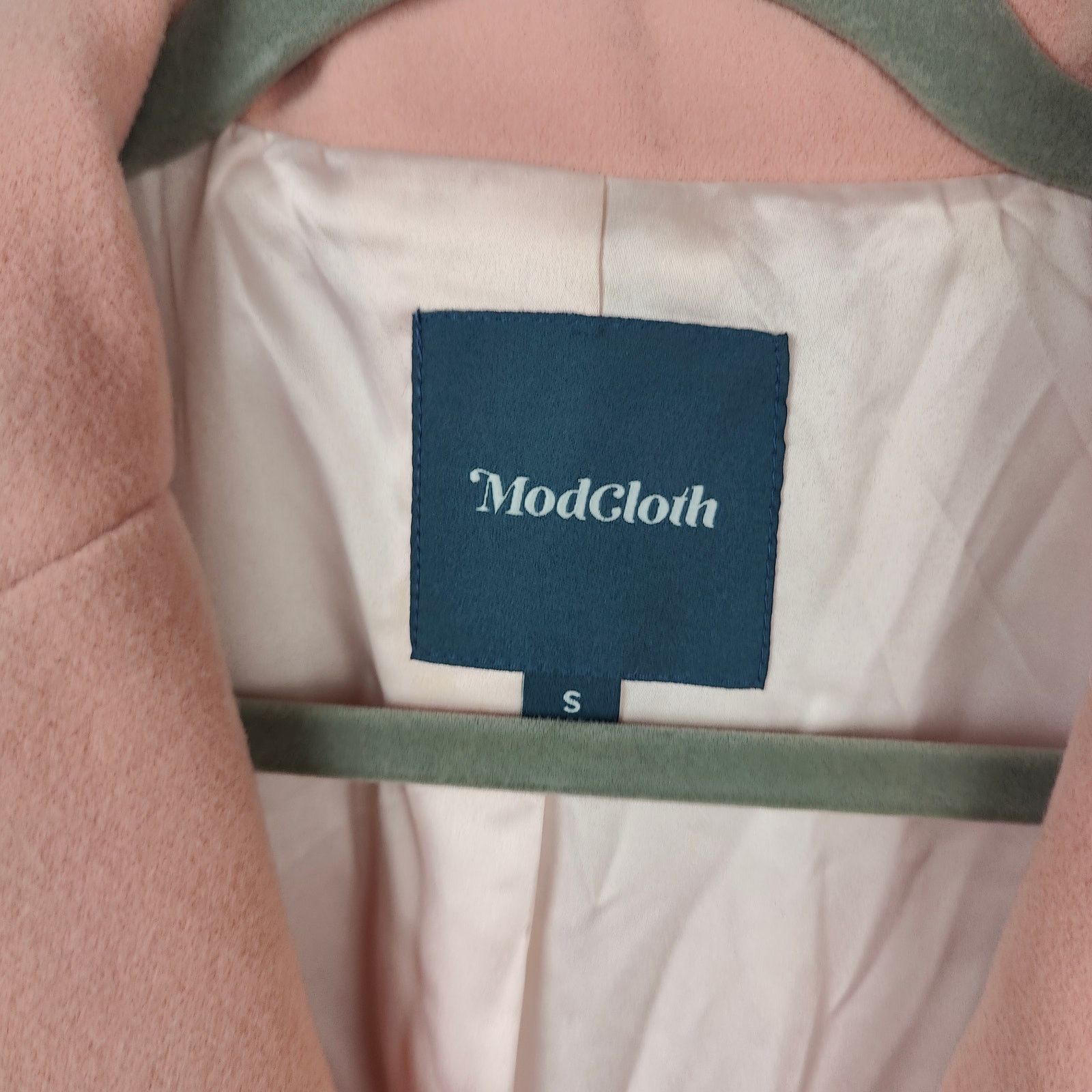Other Modcloth 3D Polka Dot Coat Womens Small Pink White Size S / US 4 / IT 40 - 6 Thumbnail