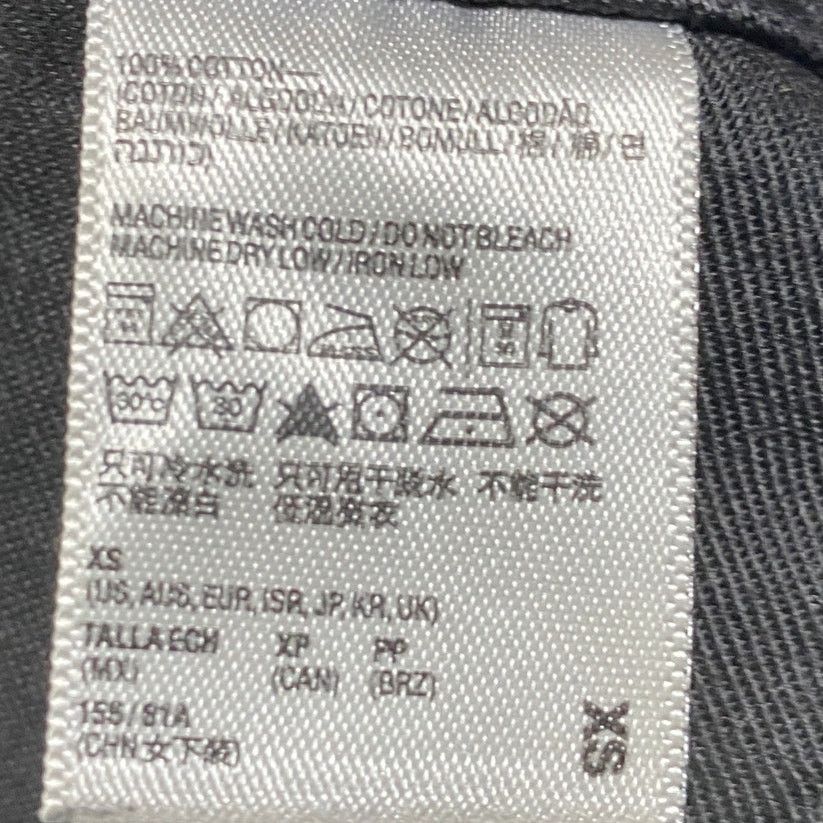 American Apparel Vintage Y2k American Apparel Overall Black Cotton Denim XS Size 26" / US 2 / IT 38 - 11 Thumbnail