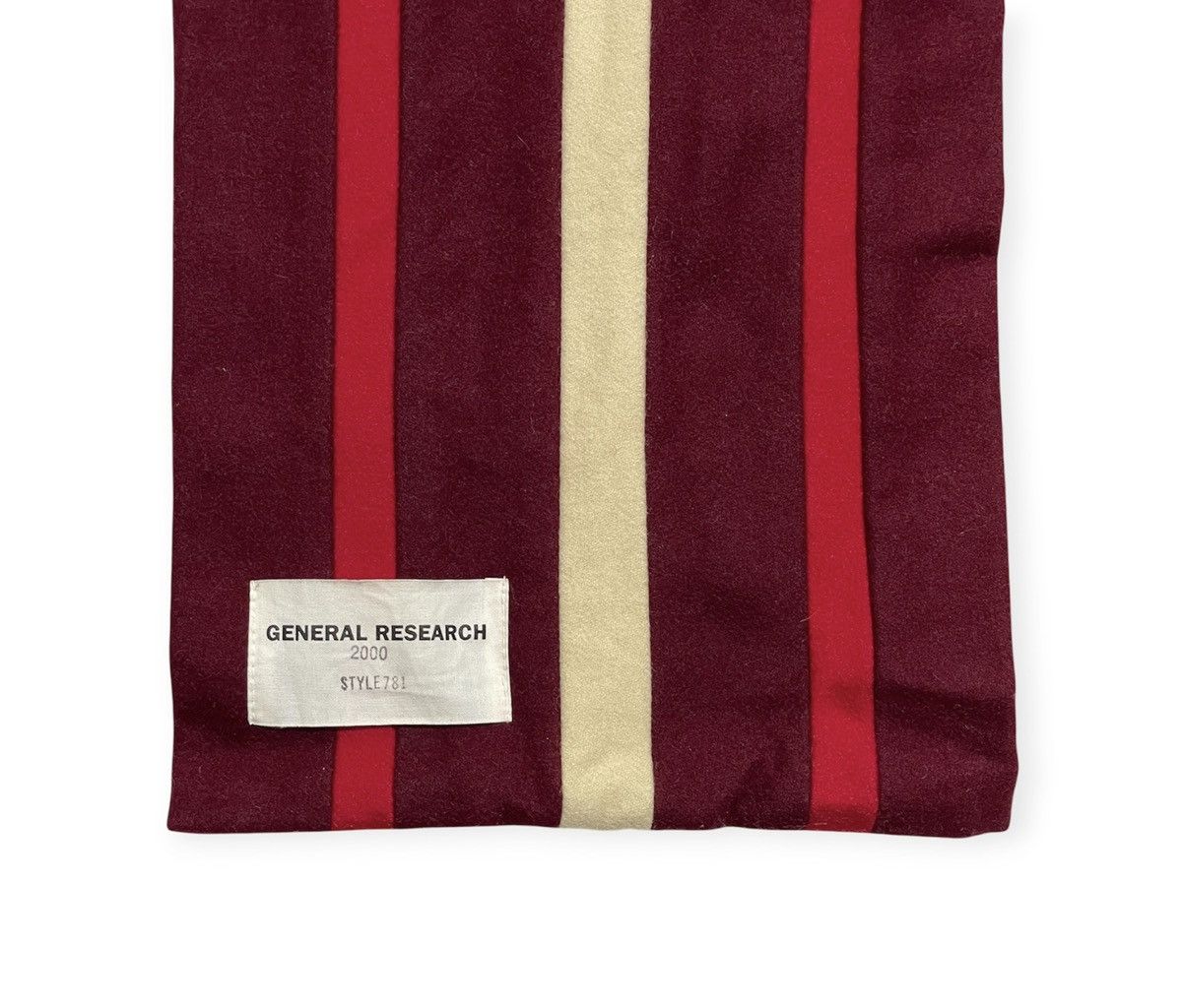 General Research 00AW General Research Schoolboy Scarf Size ONE SIZE - 3 Thumbnail