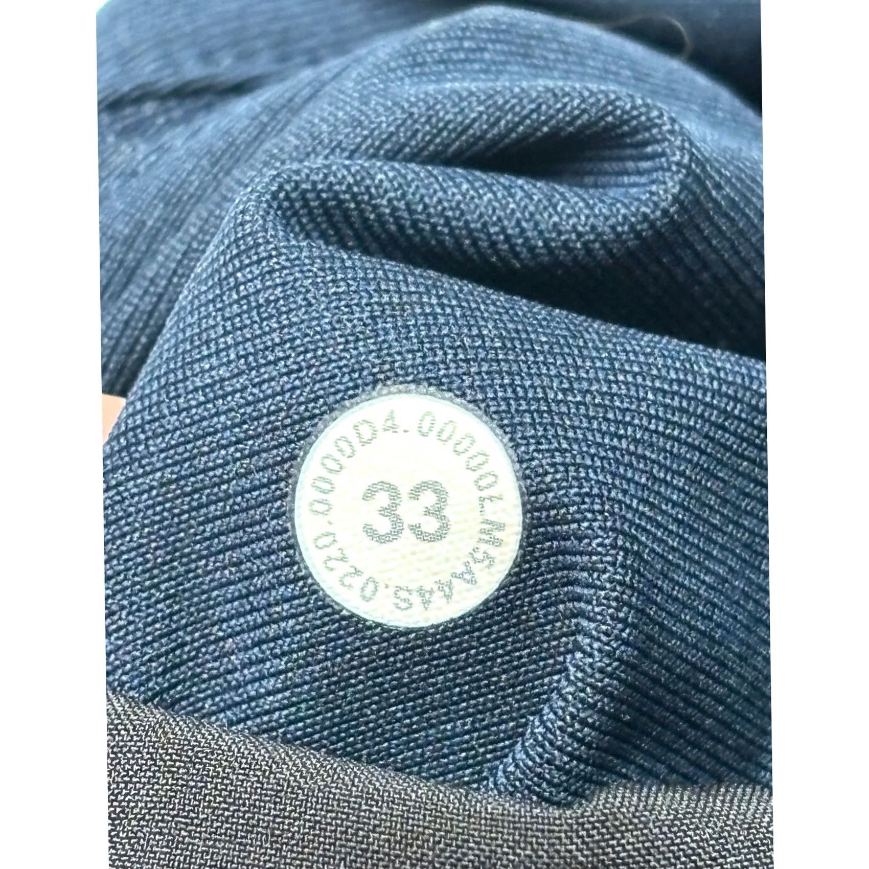 Lululemon Lululemon Commission Pant Classic Warpstreme Navy Blue 33x26 Men's Slim Chino Flat Front Pockets Breathable Moisture Wicking Stretch 4-Way Size US 33 - 3 Thumbnail