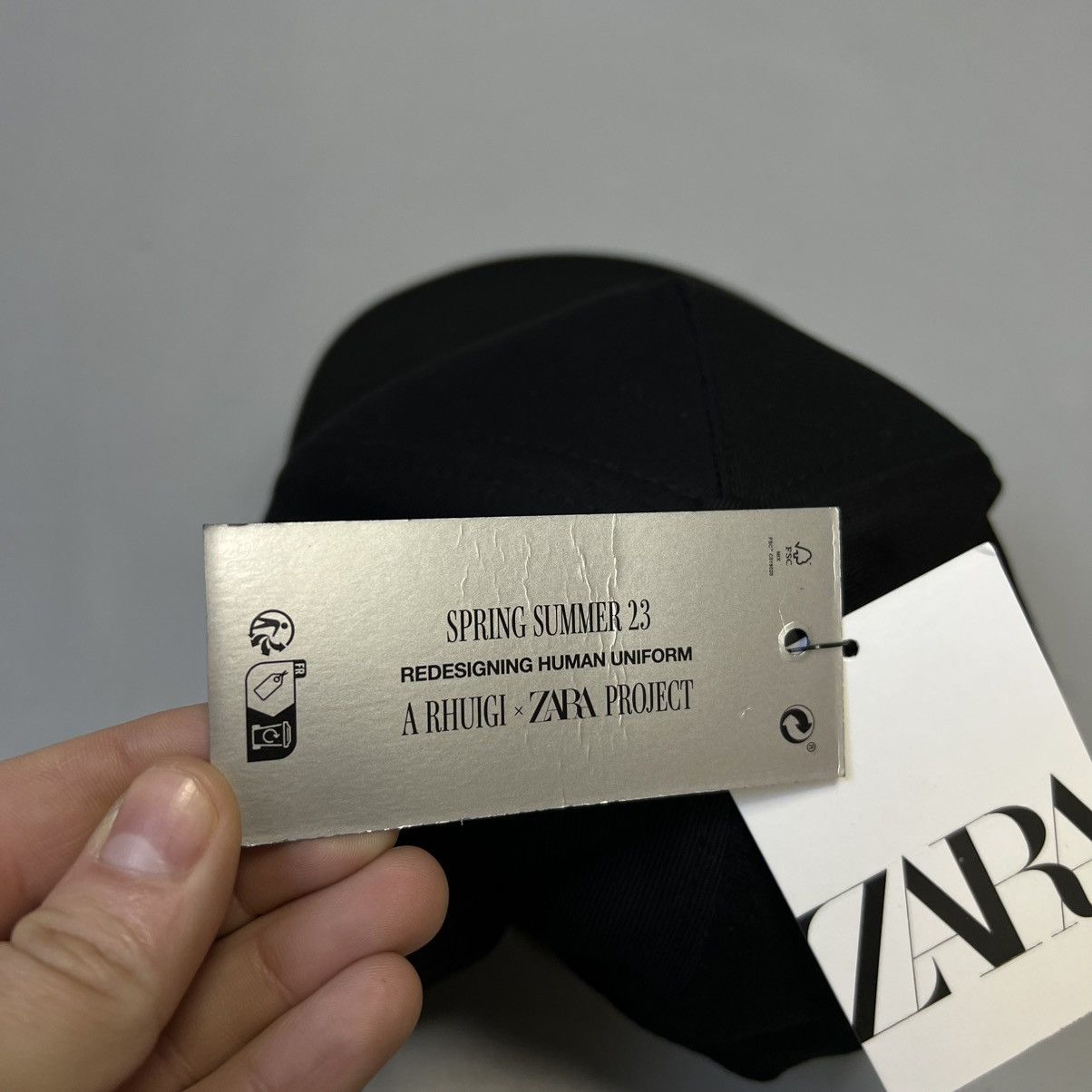 Rhude × Zara Zara X Rhuigi R.H.U. RHUDE Hat WITH EMBROIDERED LOGO Limited Size ONE SIZE - 6 Thumbnail