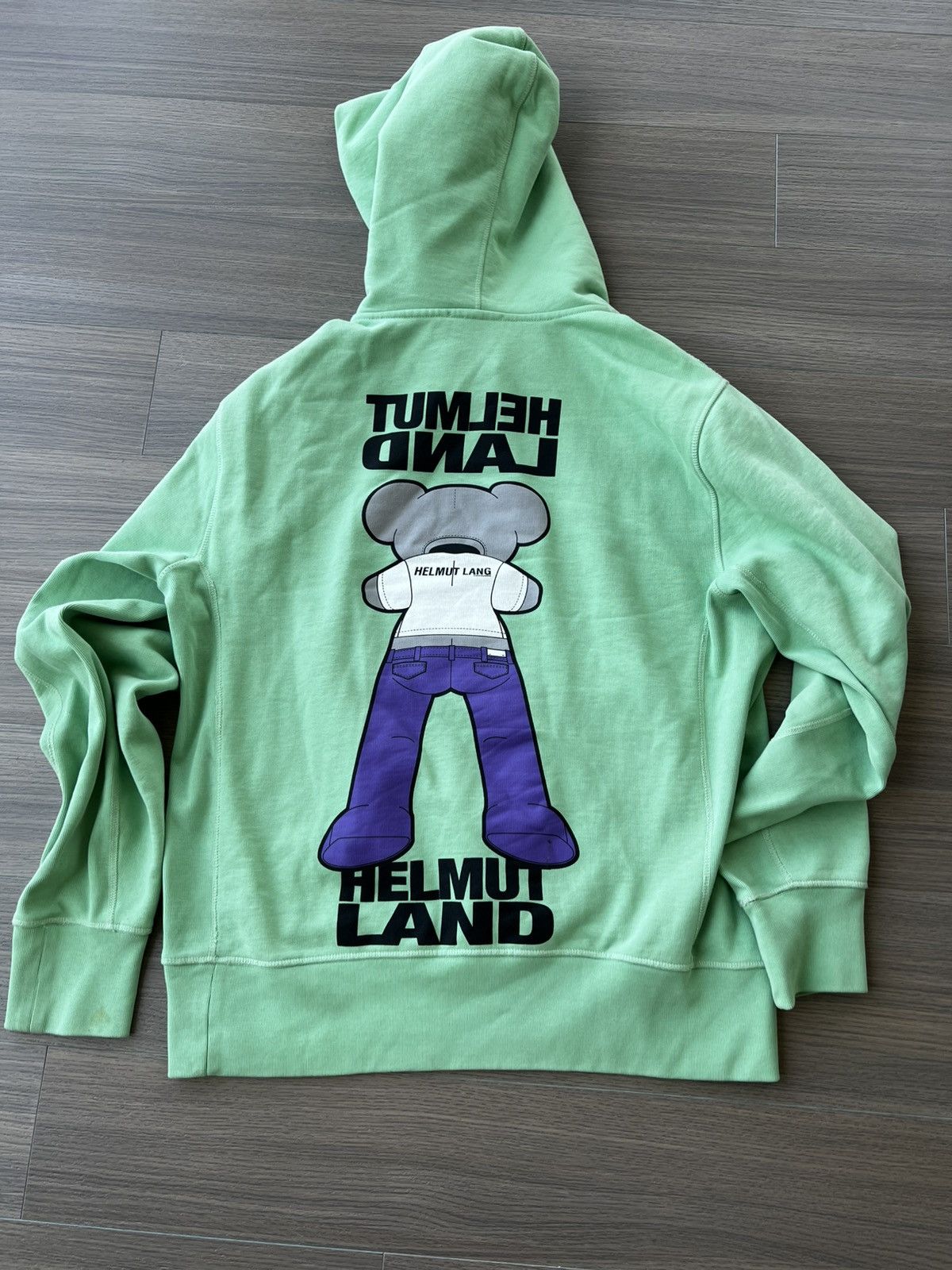 Helmut Lang HELMUT LANG Mascot Bear Hoodie Size US XL / EU 56 / 4 - 1 Thumbnail