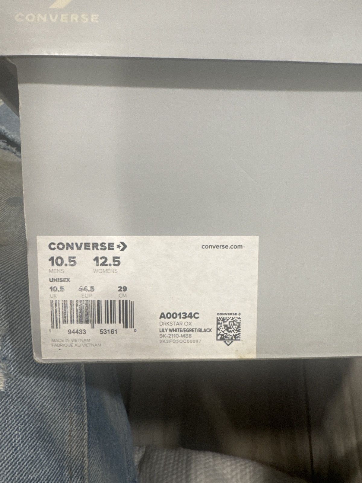 Converse × Rick Owens Drkshdw drkstar rick owens converse Size US 10.5 / EU 43-44 - 6 Thumbnail
