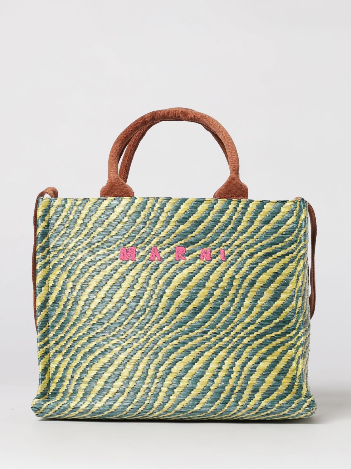 Marni Marni Tote Bag Woman Green Size ONE SIZE - 1 Thumbnail