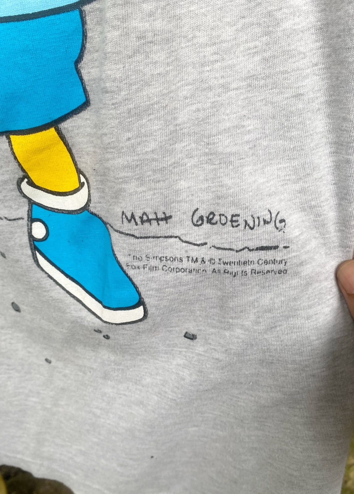 Japanese Brand × Vintage Vintage The Simpsons Matt Groening T shirts Size US M / EU 48-50 / 2 - 3 Thumbnail