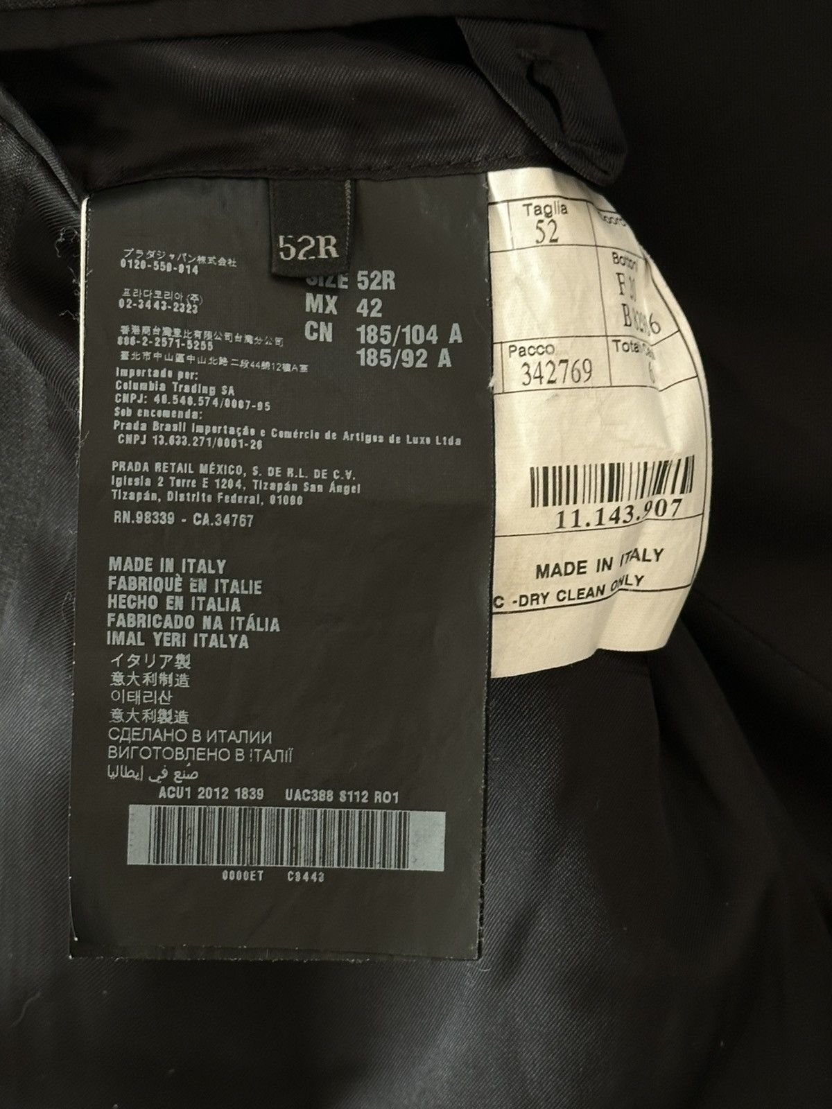 Prada PRADA FW2012 Runway Gray Wool Jacket Size US M / EU 48-50 / 2 - 15 Thumbnail