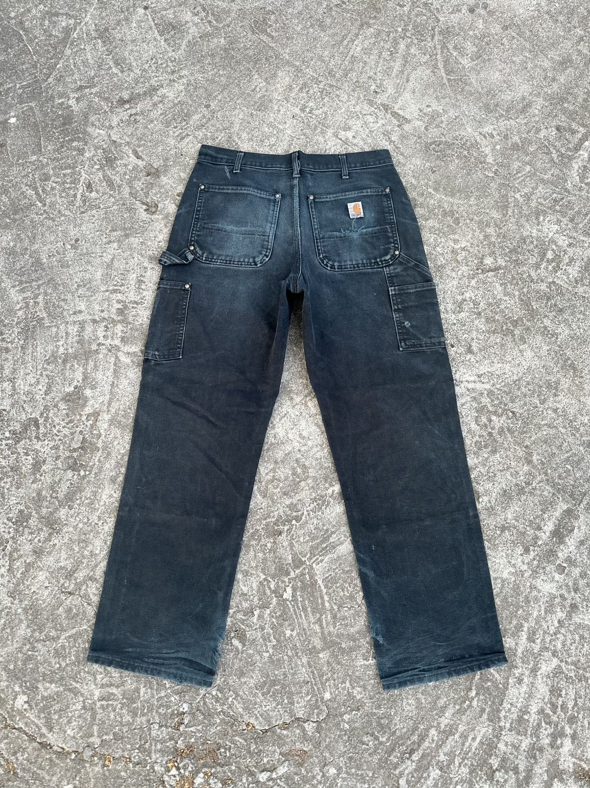 Carhartt (32x30) Grail Crazy Vintage Distressed Carhartt Double Knee Size US 32 / EU 48 - 6 Thumbnail