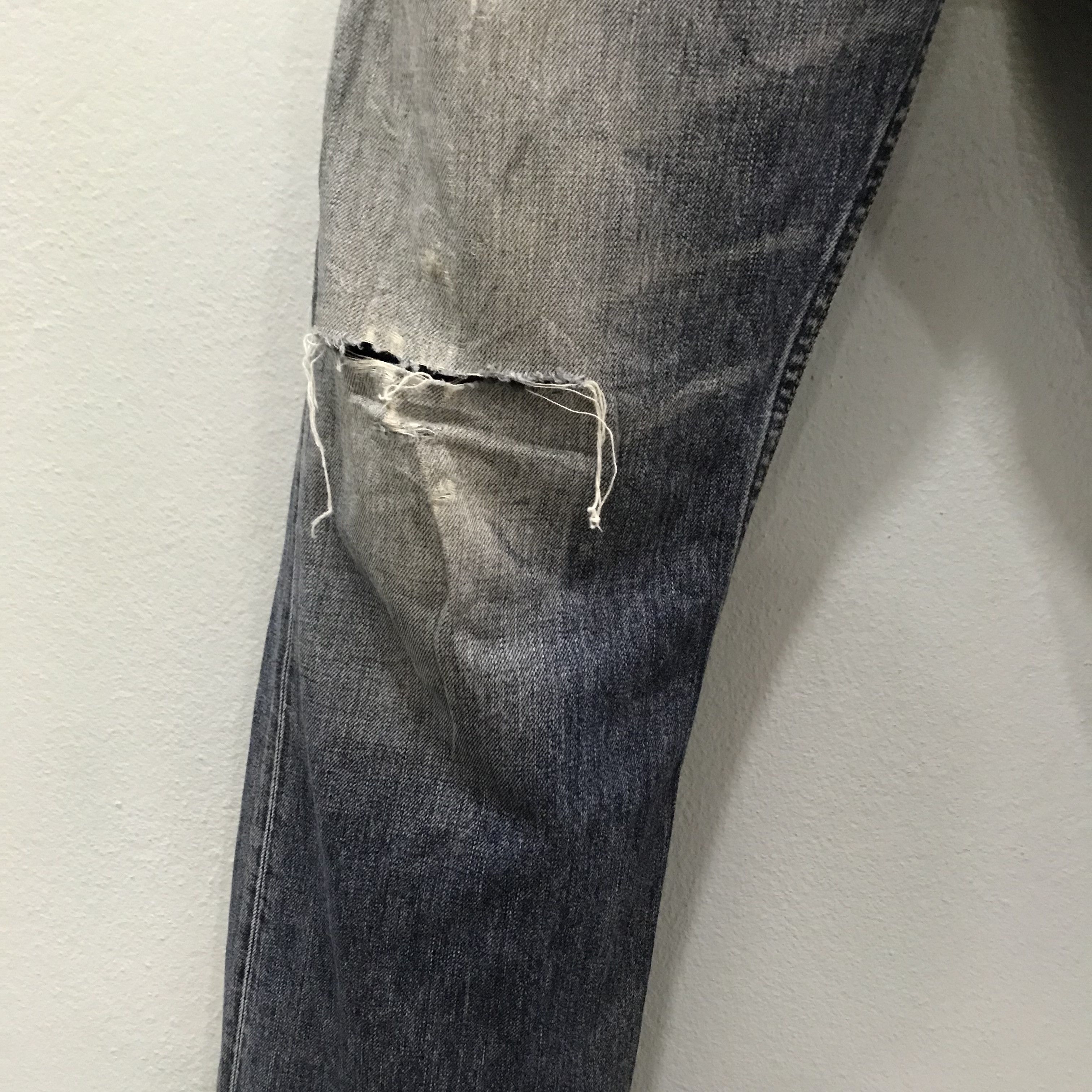 Levi's Vintage Levi's 501 Japan Jeans Distressed Light Wash Size US 32 / EU 48 - 6 Thumbnail