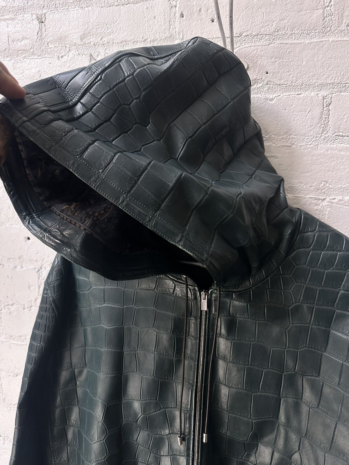Hermes HERMES 1/1 CROC JACKET $350K 4Gseller Size US L / EU 52-54 / 3 - 4 Thumbnail
