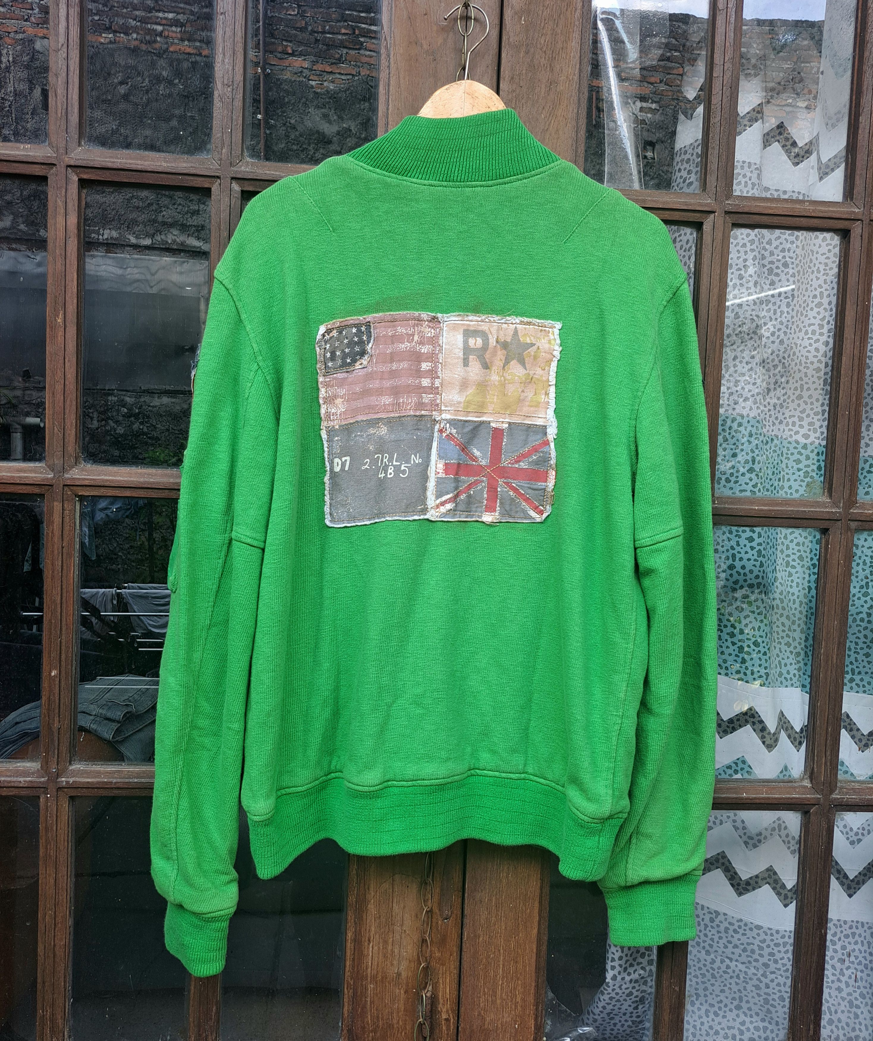 Polo Ralph Lauren Ralph Lauren Polo Knit Wear Bomber Jacket us Air Force Style Size US L / EU 52-54 / 3 - 1 Thumbnail
