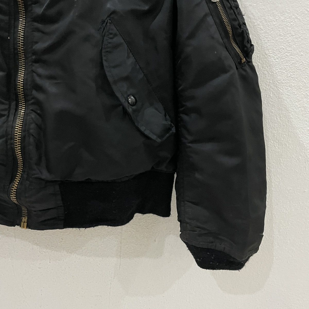 Alpha Industries Vintage 80s Alpha Industries Bomber Jacket Size US XL / EU 56 / 4 - 2 Thumbnail