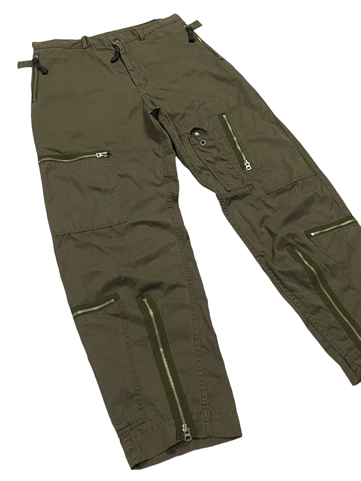 Japanese Brand × Post Overalls Rare💥Post Overalls Synchro Systems Parachute Cargo Pants Size US 33 - 21 Thumbnail