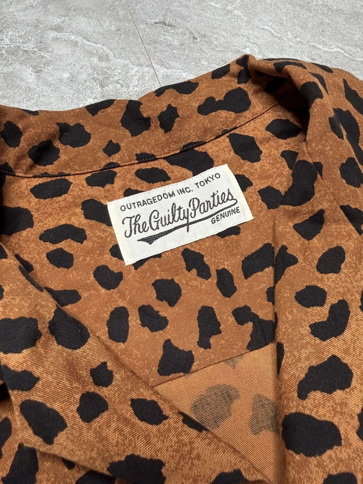 Wacko Maria Wacko Maria Leopard Print Hawaiian Camp Collar S/S Shirt Size US M / EU 48-50 / 2 - 7 Thumbnail