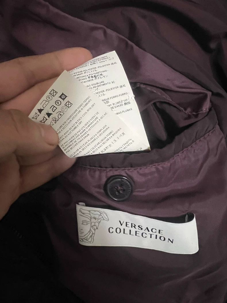 Versace Versace Coffee-colored down jacket jacket Size M / US 6-8 / IT 42-44 - 8 Thumbnail