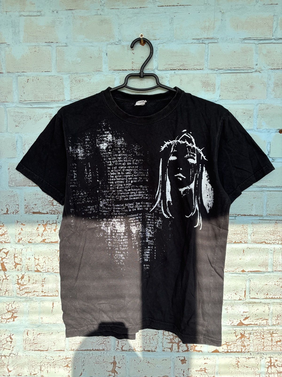 Japanese Brand y2k poem japan style vintage fade t-shirt if six was nine Size US L / EU 52-54 / 3 - 1 Thumbnail
