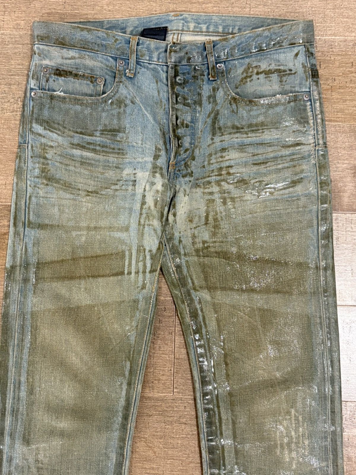 Dior Dior Homme SS04 Bleu Claire Denim Size US 28 / EU 44 - 5 Thumbnail