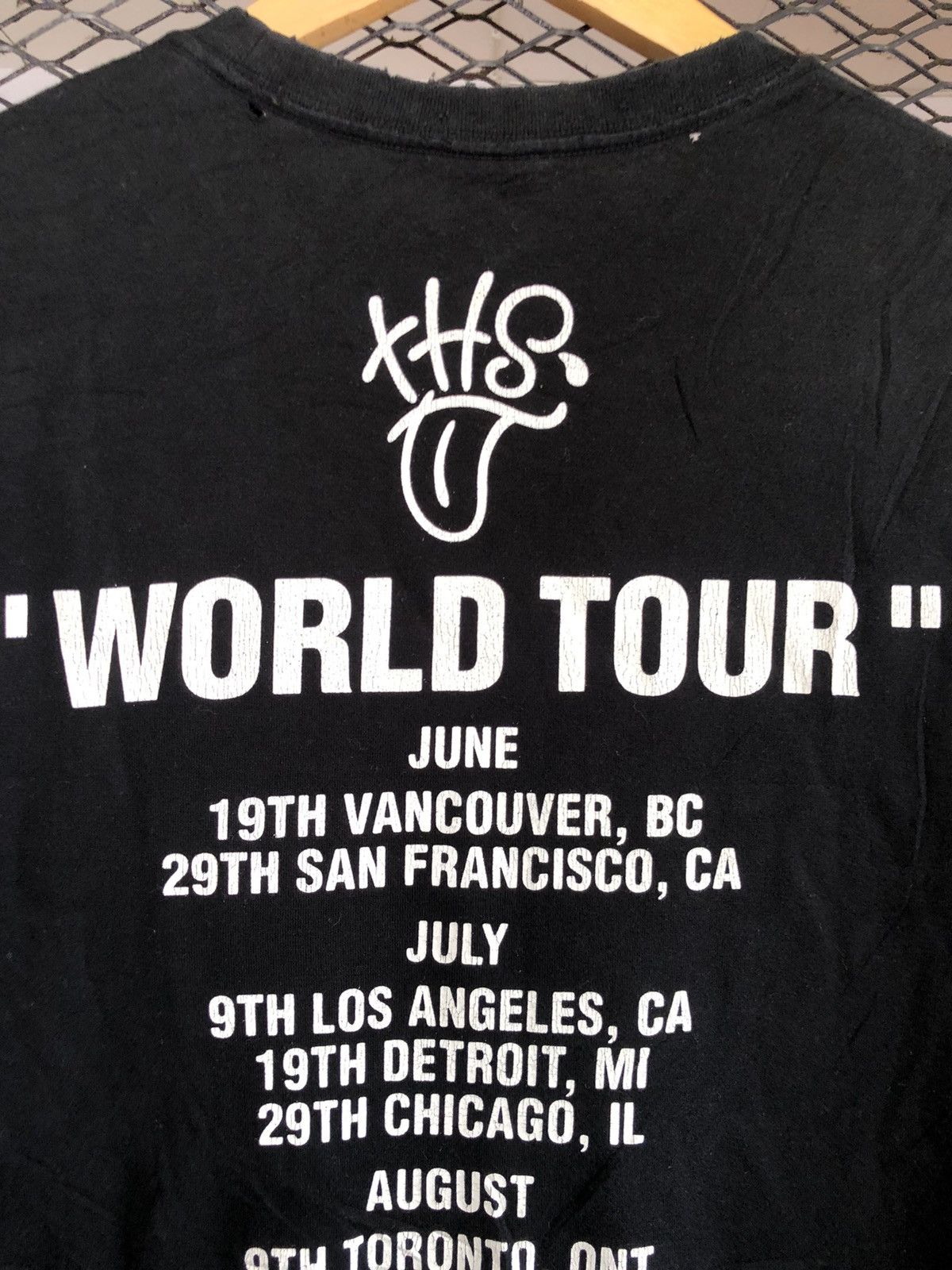 Japanese Brand × Number (N)ine × Vintage VINTAGE NUMBERNINE WORLD TOUR 2005 TEE Size US L / EU 52-54 / 3 - 10 Thumbnail