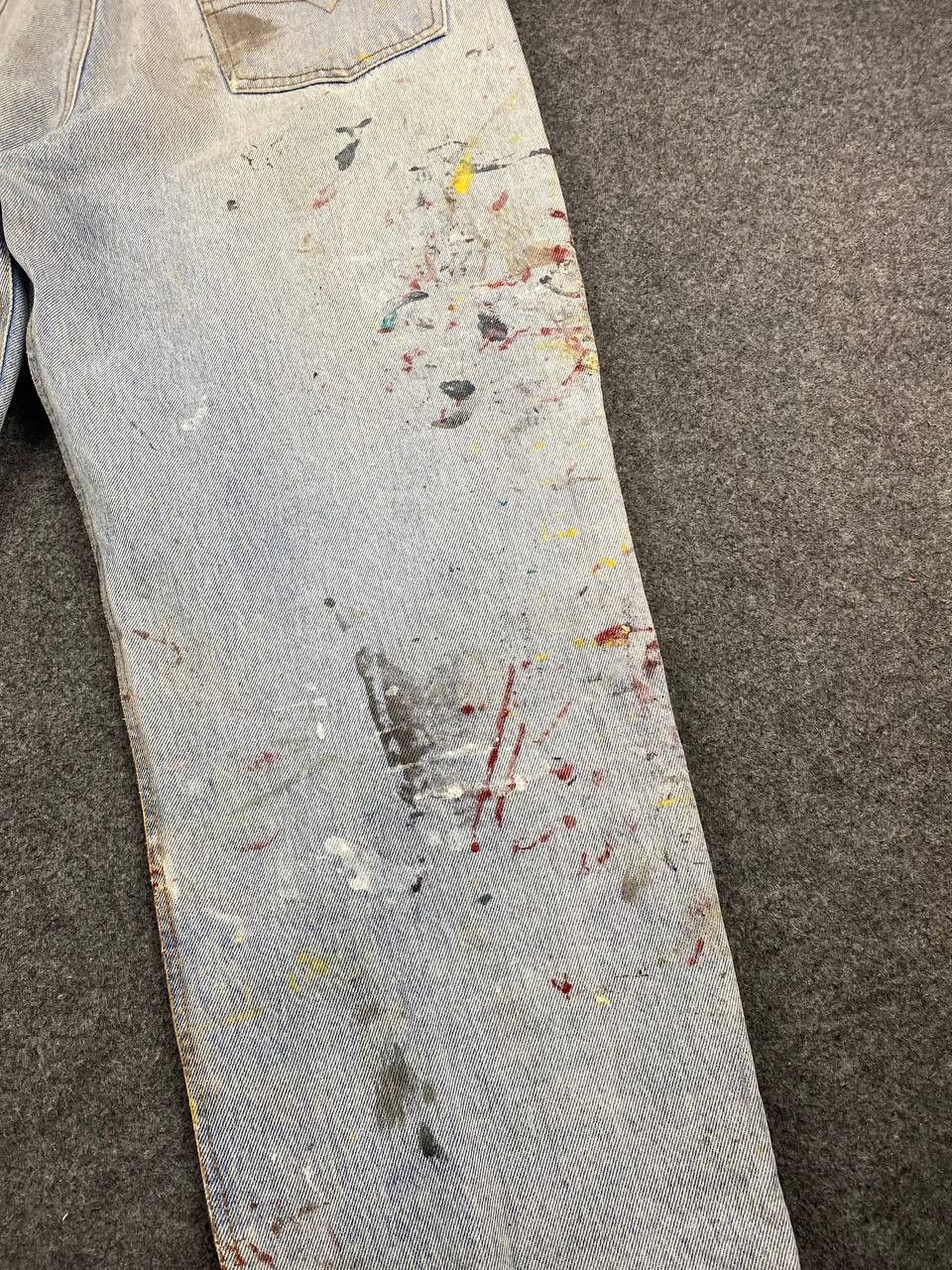 Stanley Blacker stanley blacker paint splatter denim Size US 36 / EU 52 - 4 Thumbnail