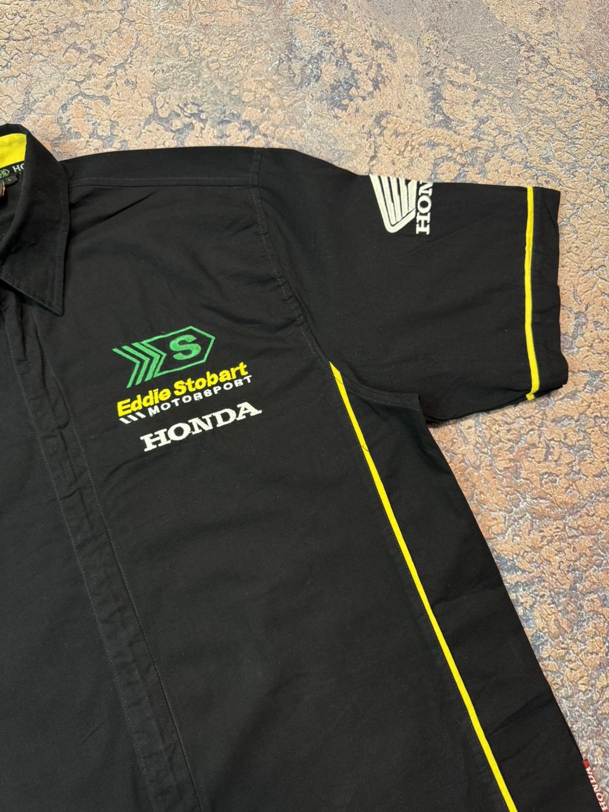 Honda 🥶VINTAGE HONDA WORK SHIRT ZIP UP Size US L / EU 52-54 / 3 - 6 Thumbnail