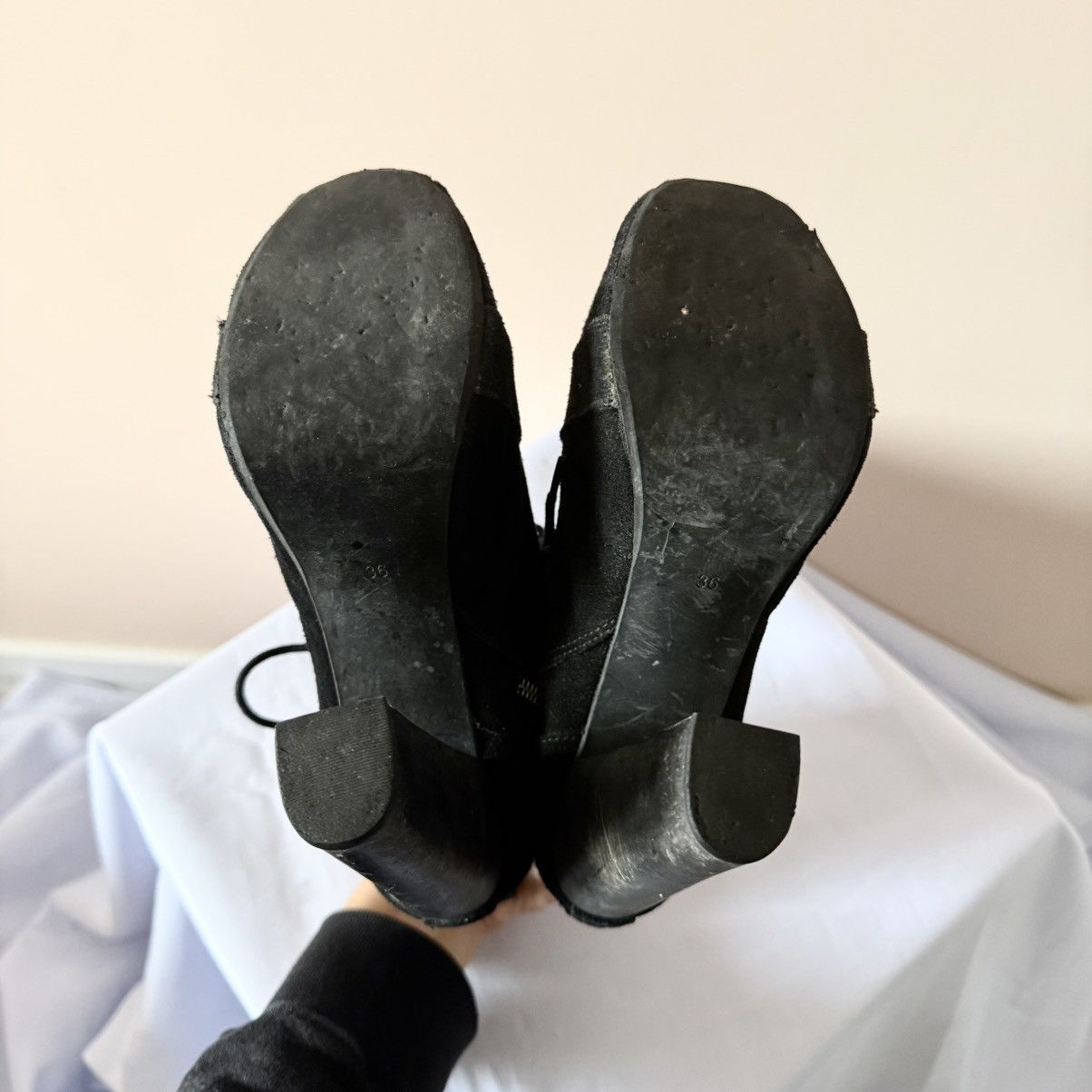 Jeffrey Campbell Punk Jeffrey Campbell Straps High Heels Boots Office Style Size US 6 / IT 36 - 9 Thumbnail