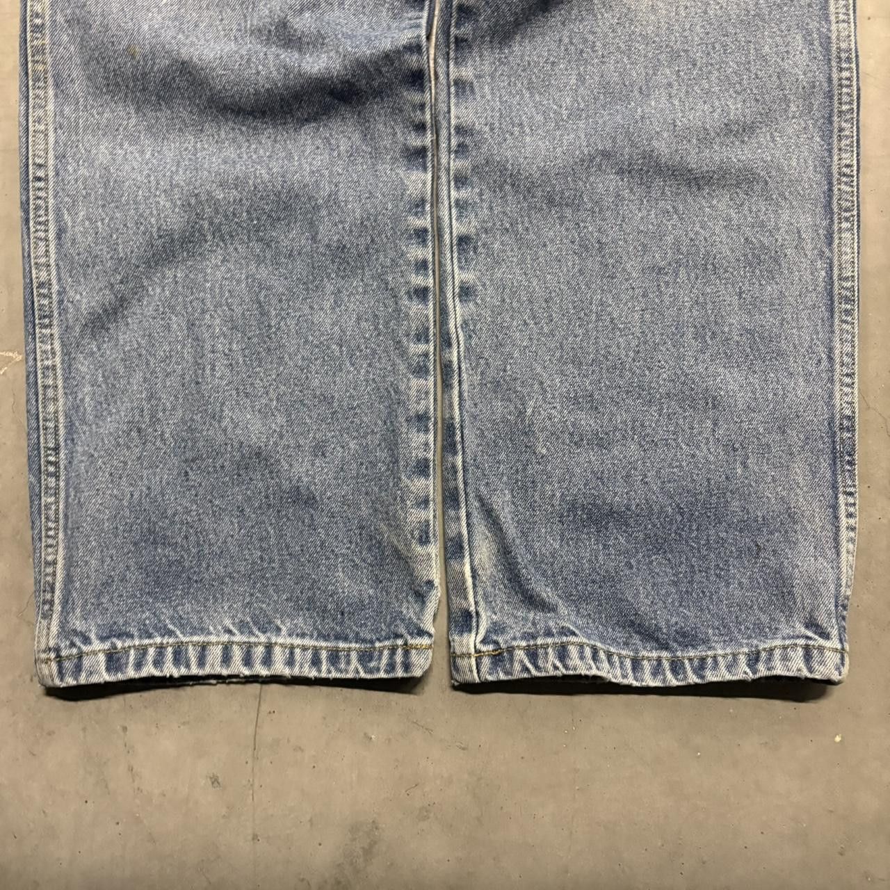 Cabelas × Vintage Crazy Vintage Y2K/2000s Baggy Cabela’s Tall Medium Blue Wash Denim Jeans! Size US 36 / EU 52 - 4 Thumbnail