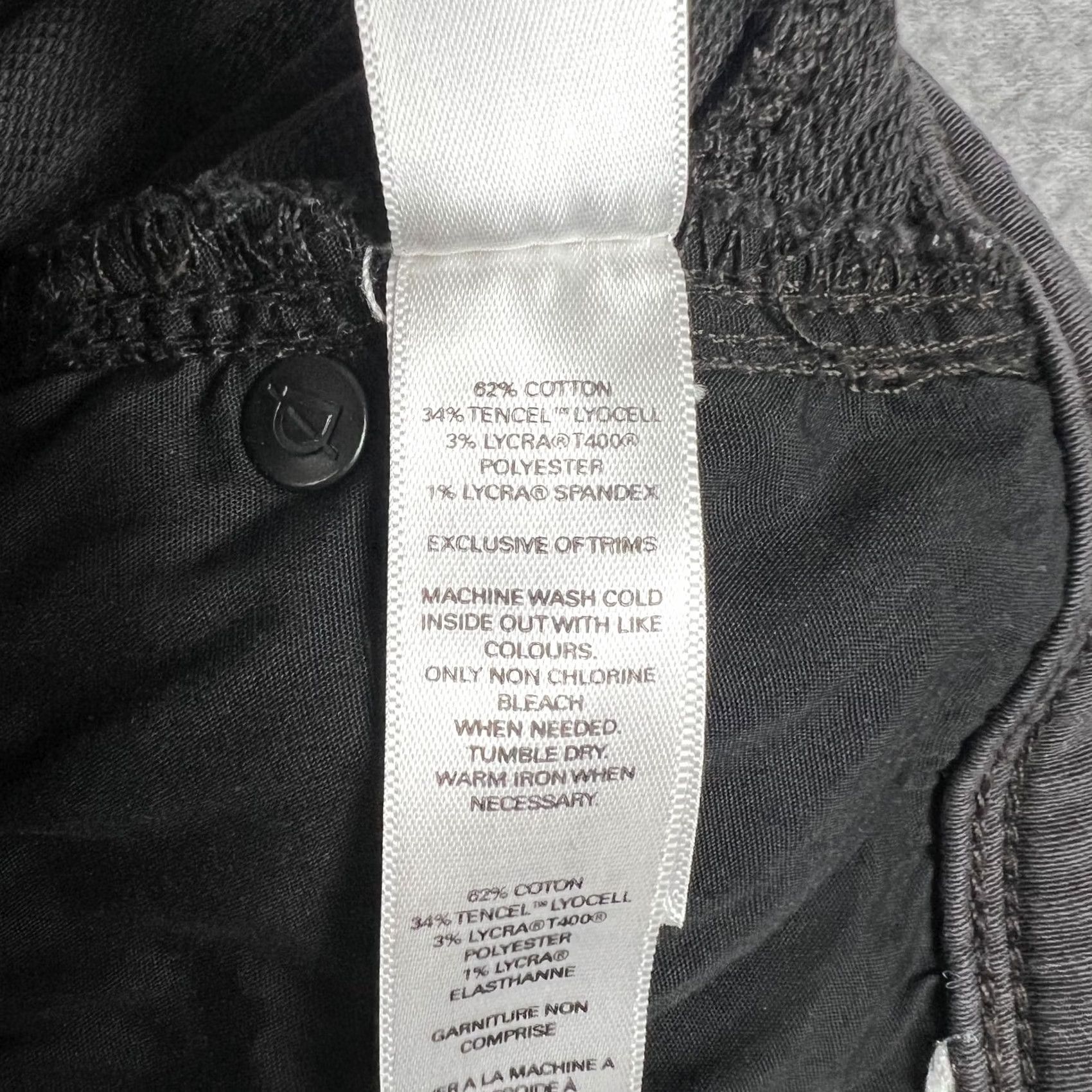 DUER DU/ER N2X Slim Fit Taper Pants Grey Chino Mens 30x30 Stretch No Sweat Size US 30 / EU 46 - 4 Thumbnail