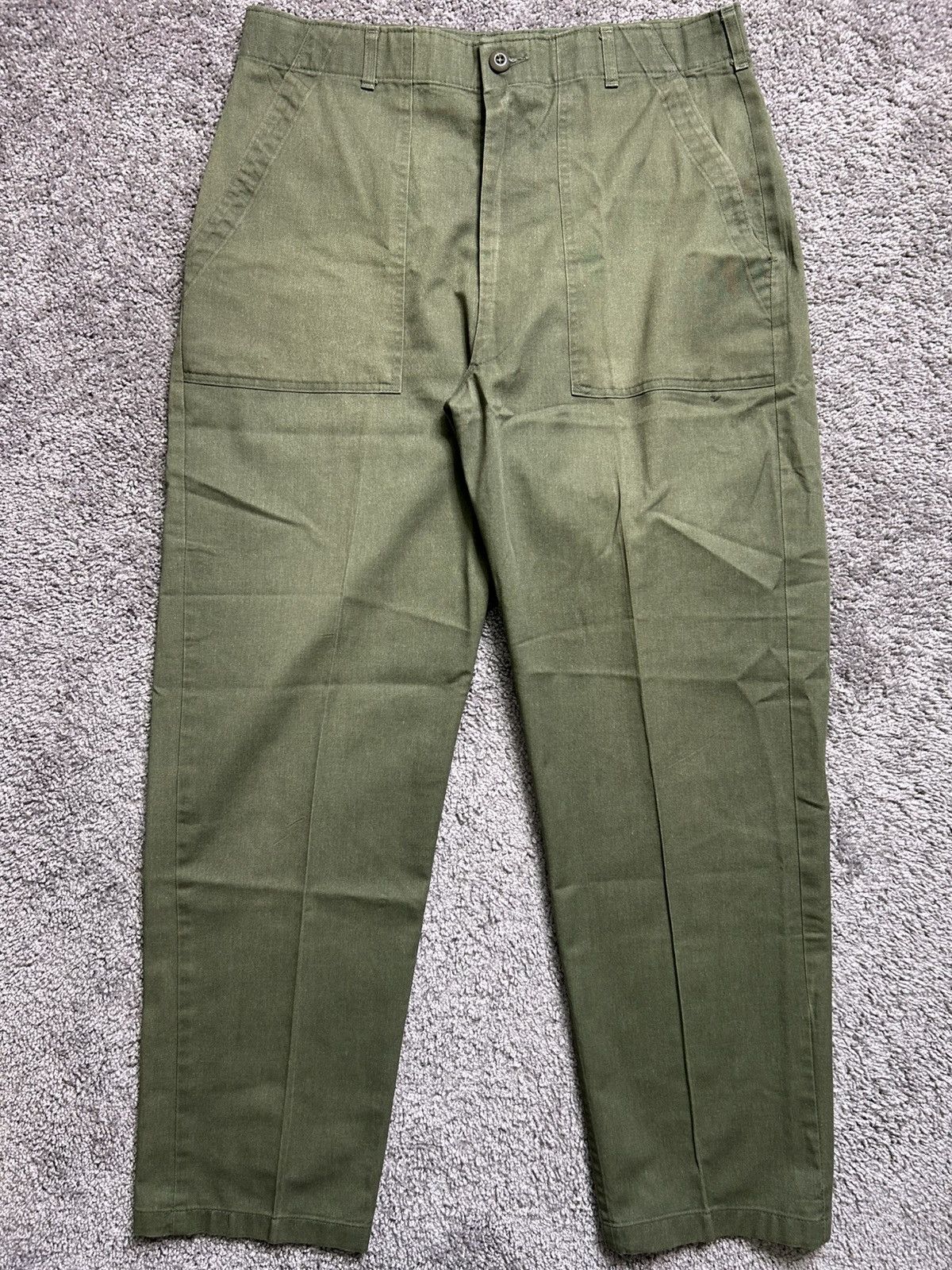 Other Vintage 80s Military OG 507 Pants YKK Zipper Size US 33 - 1 Thumbnail